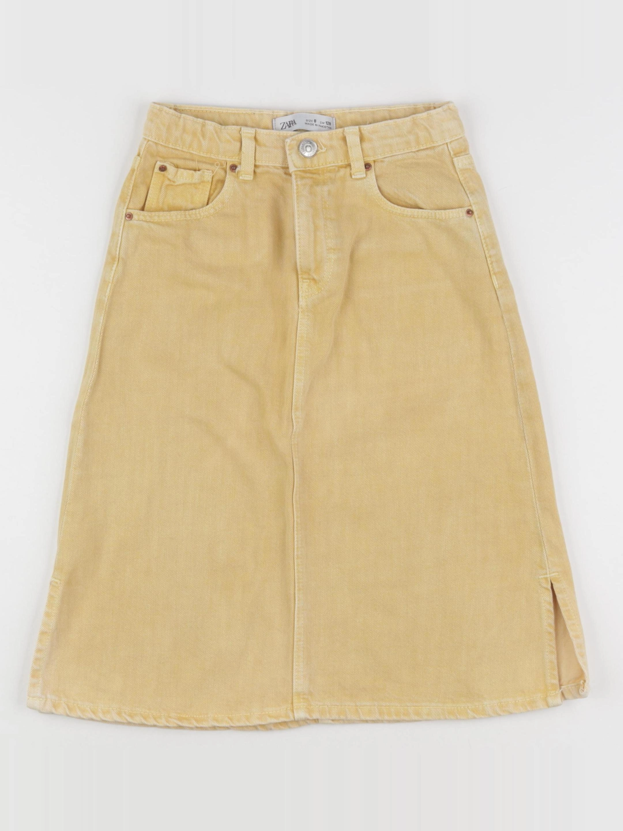 Zara - jupe jaune - 8 ans