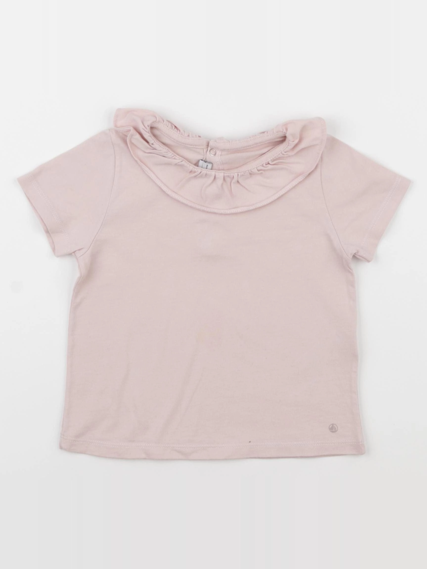 Petit Bateau - tee-shirt rose - 24 mois