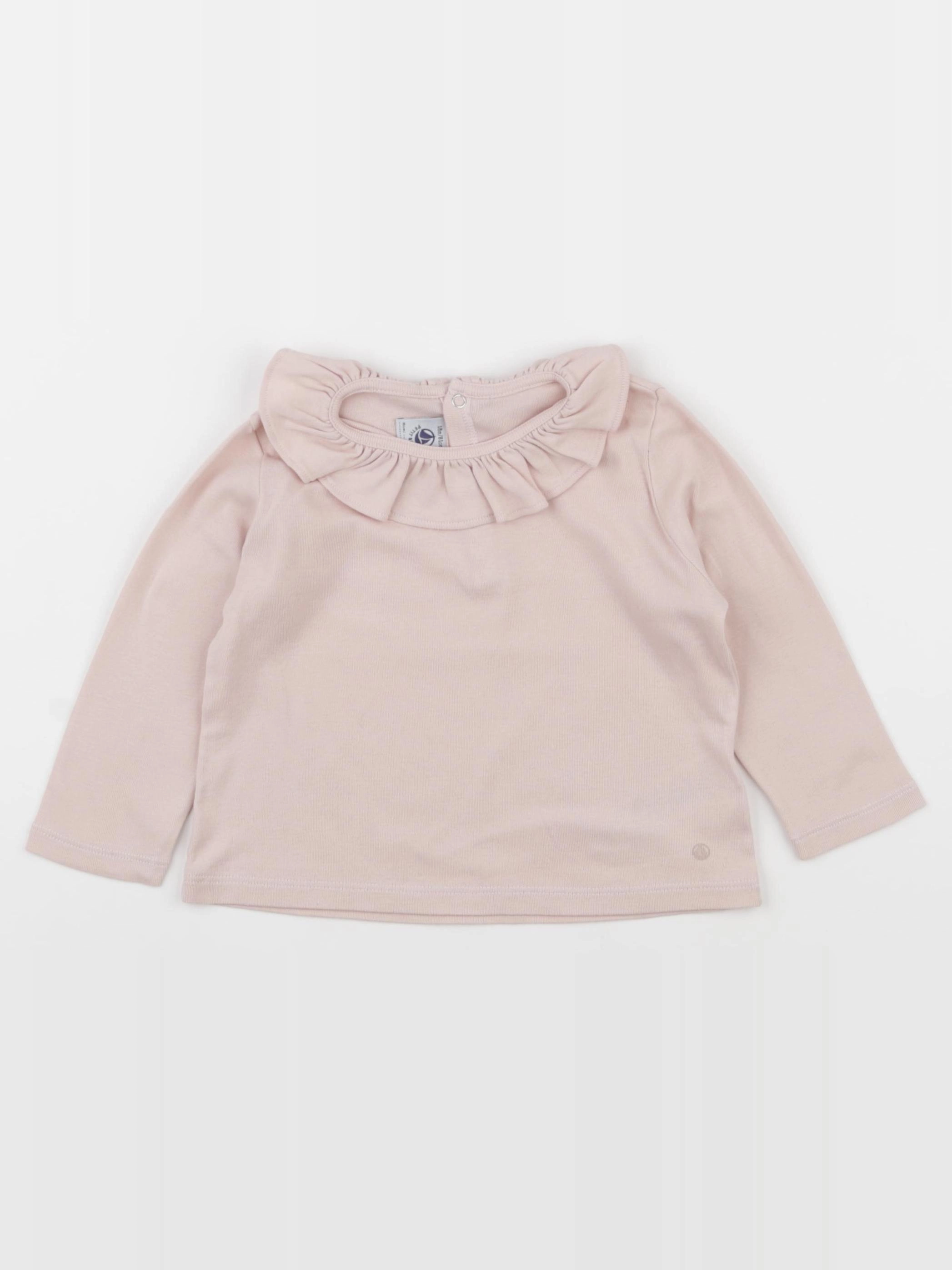 Petit Bateau - tee-shirt rose - 18 mois