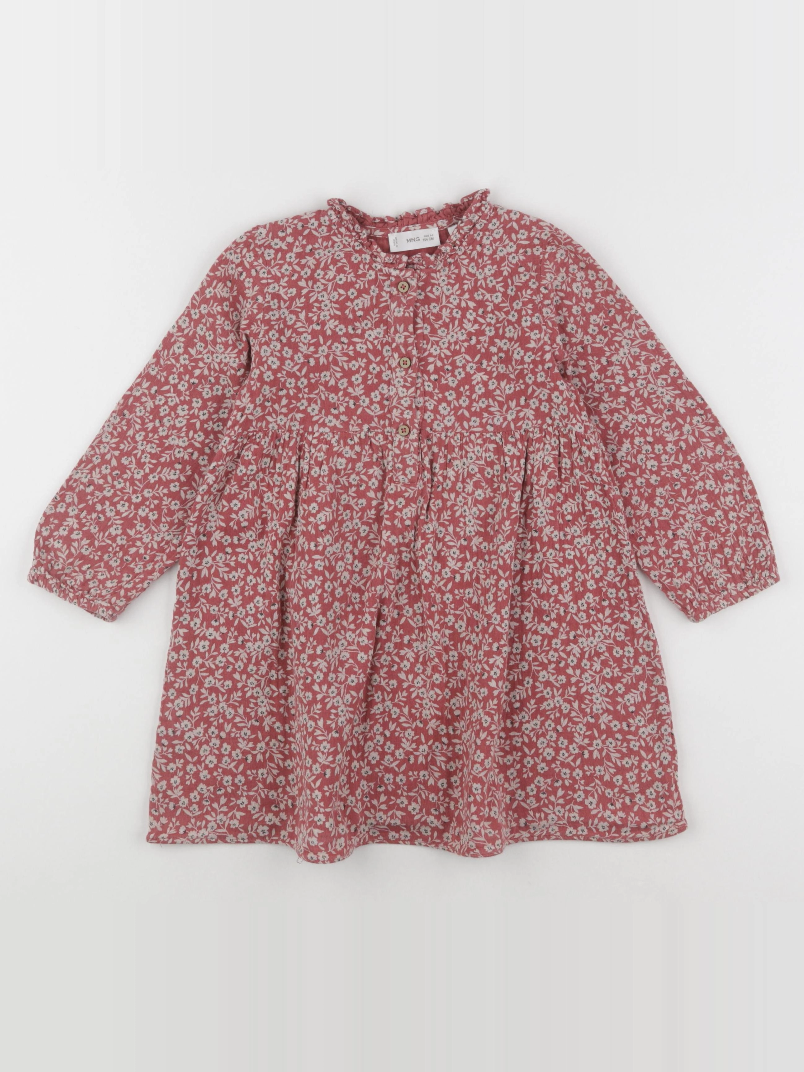 Mango - robe rose - 3/4 ans