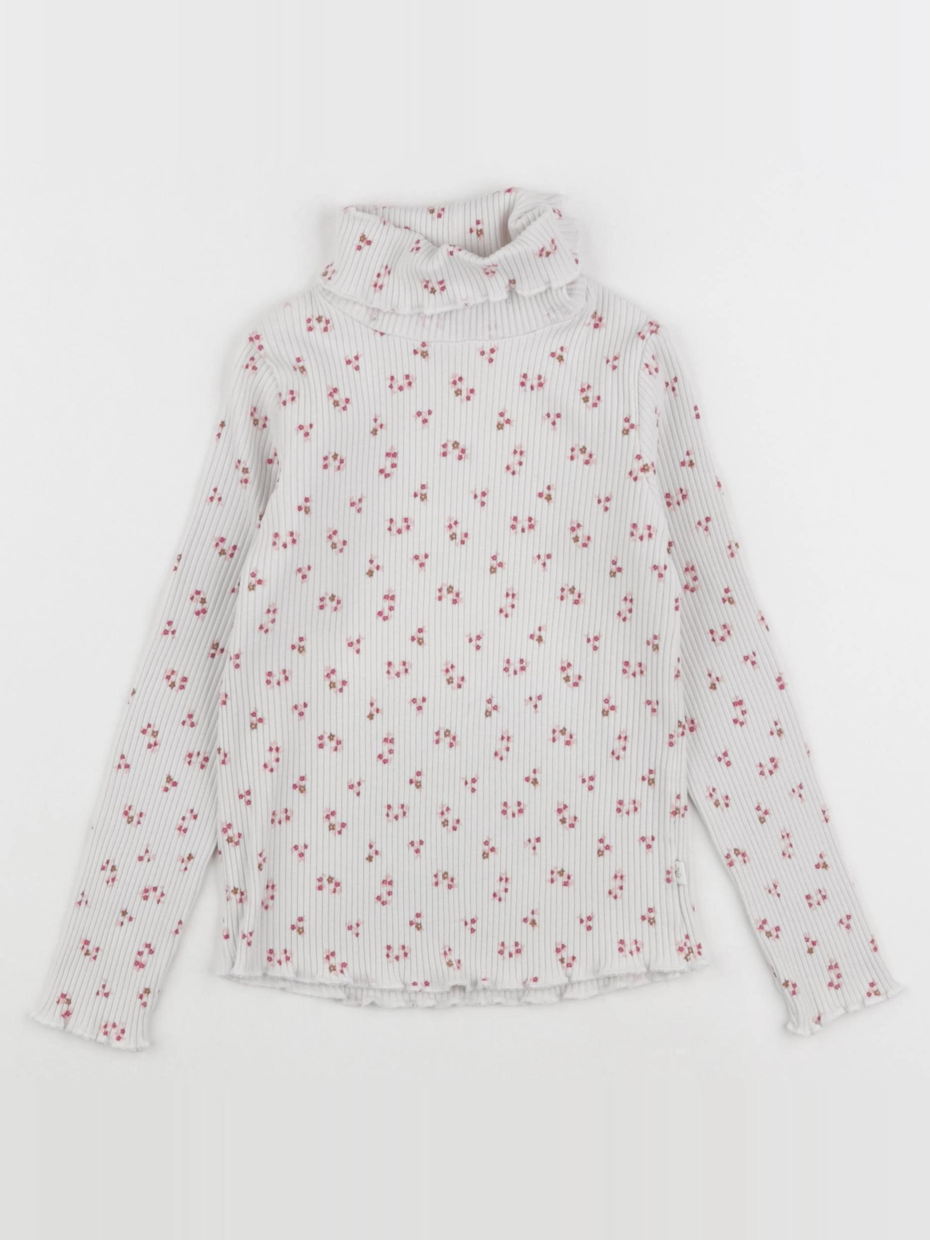 Okaidi - sous-pull blanc - 4 ans