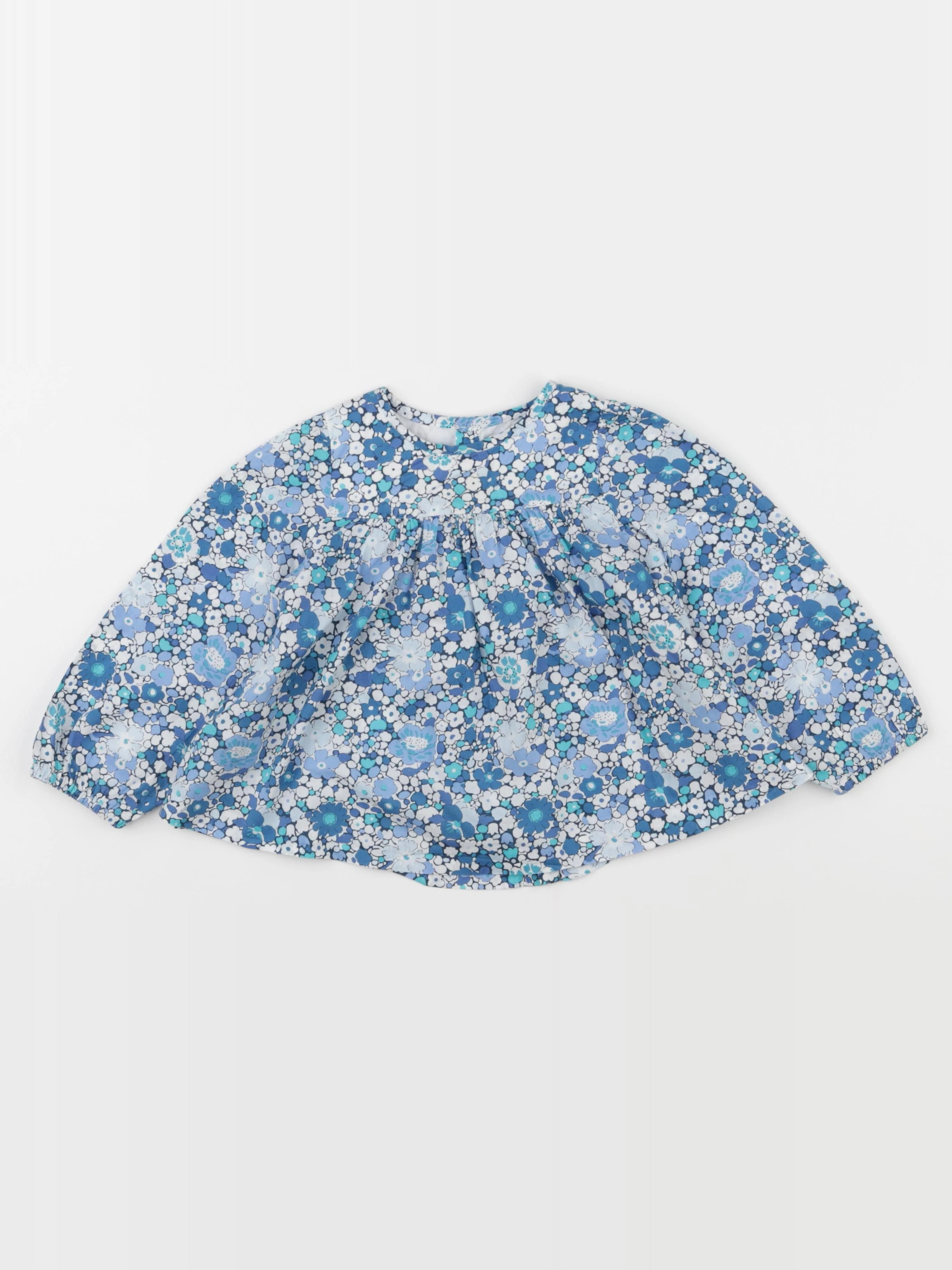 Jacadi - blouse liberty bleu - 3 ans