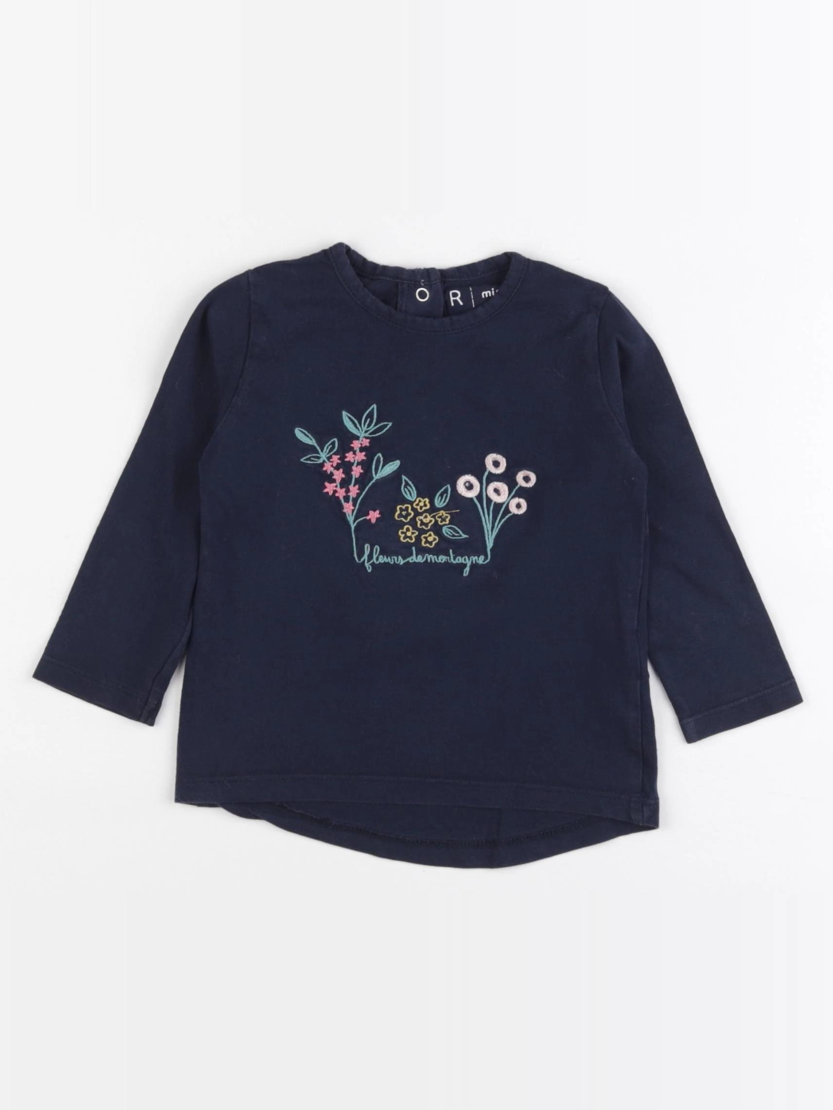 La Redoute - tee-shirt bleu - 18 mois