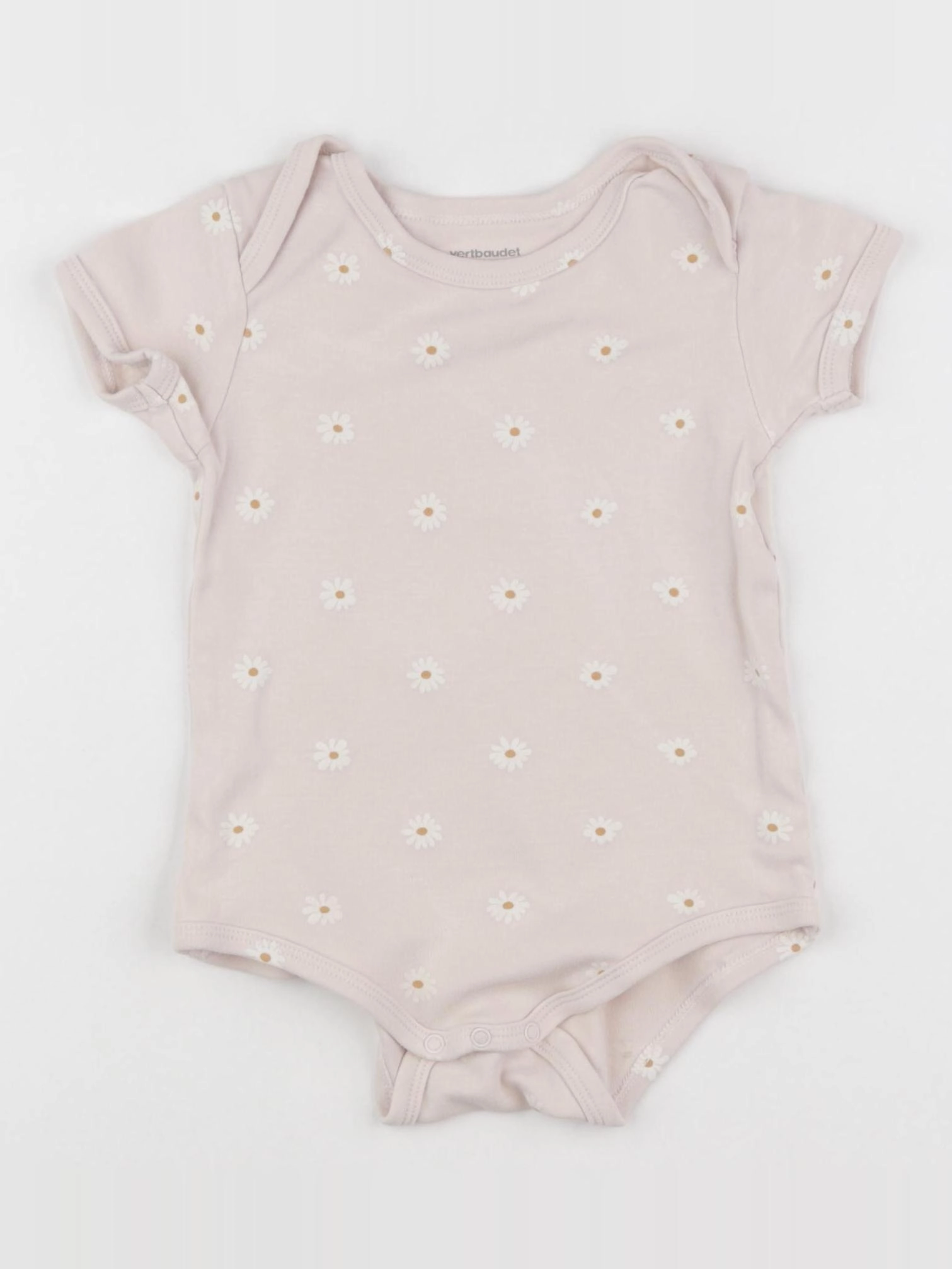 Vertbaudet - body rose - 24 mois