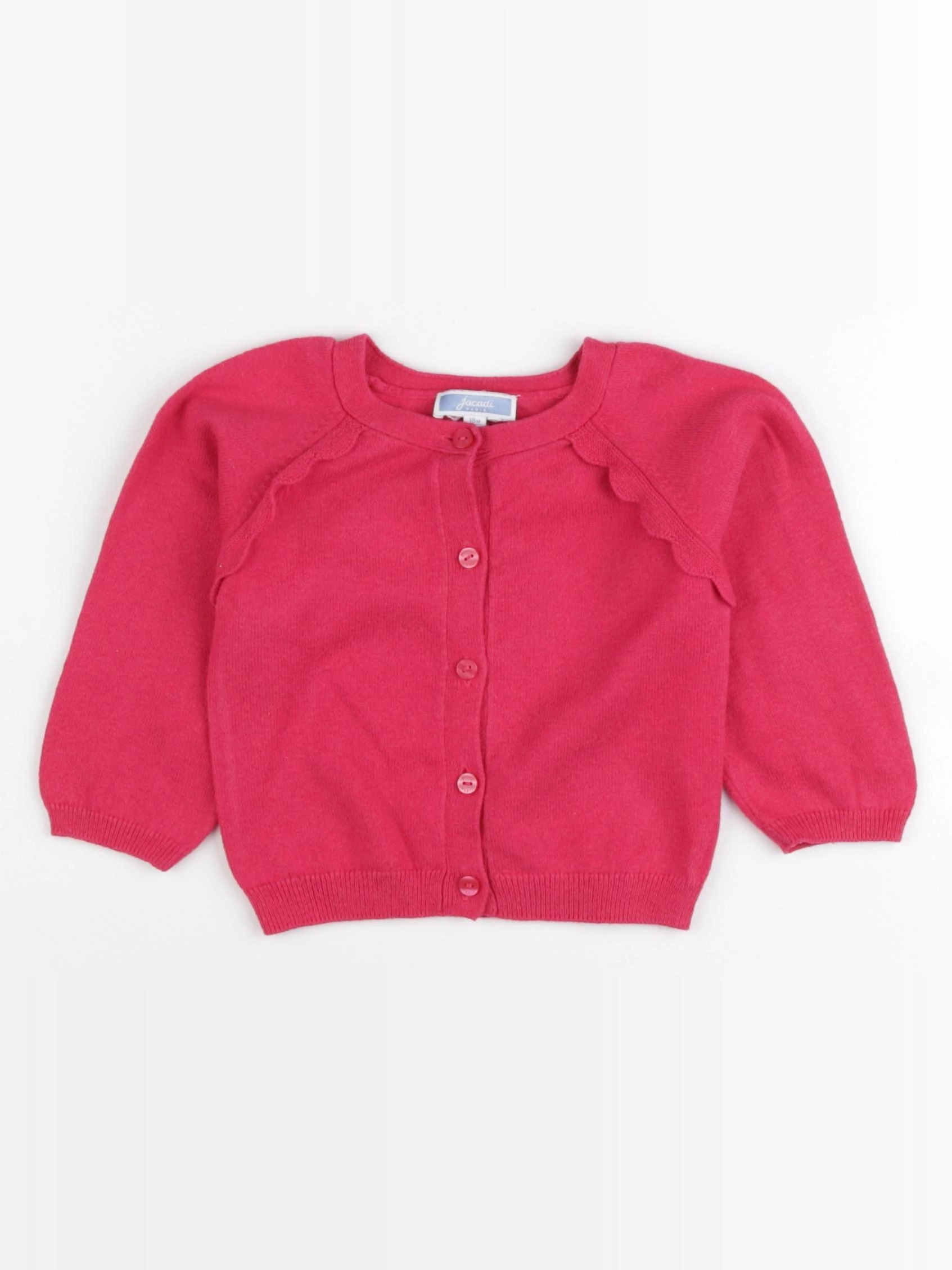 Jacadi - gilet rose - 18 mois