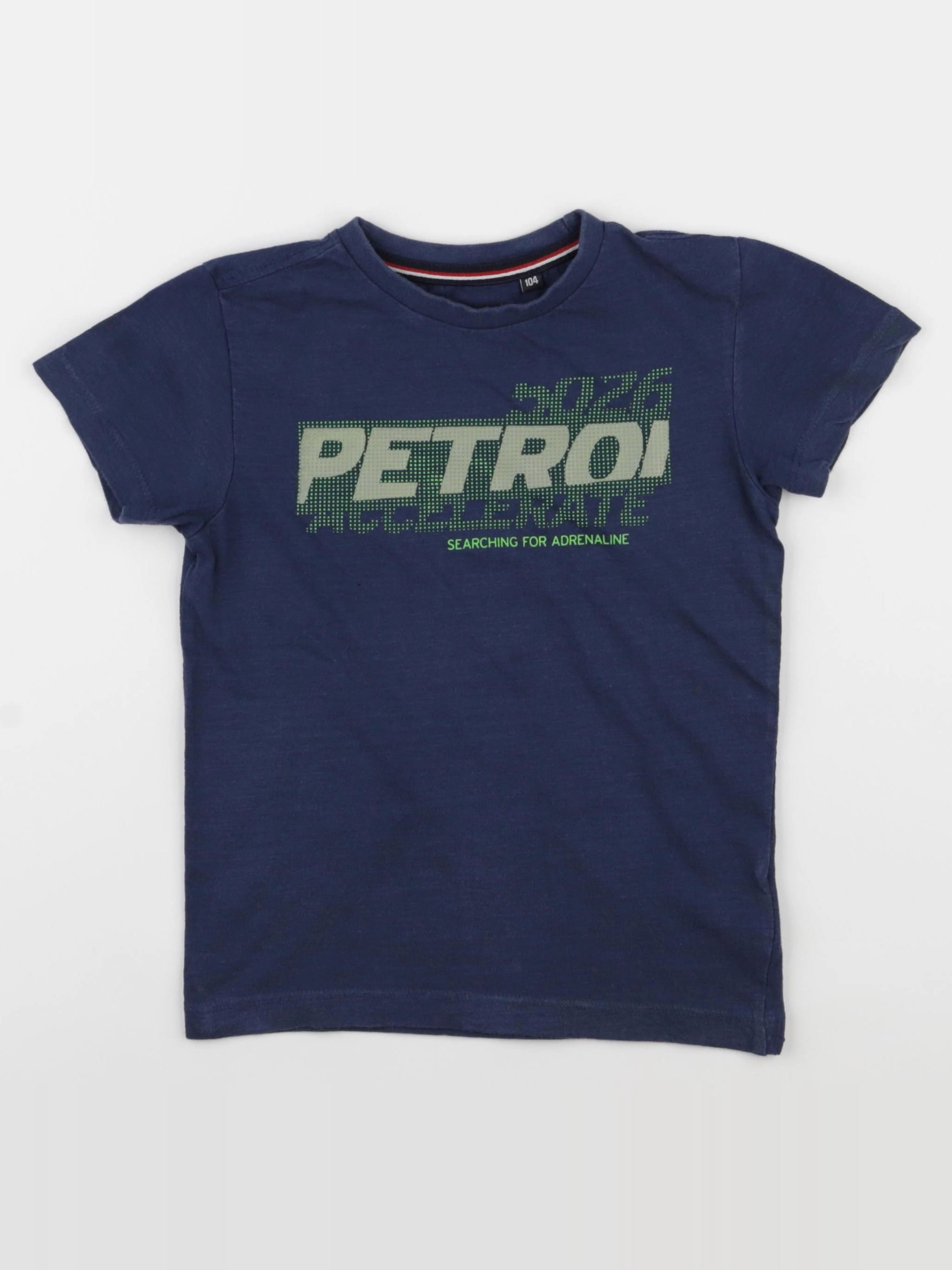 Petrol Industries - tee-shirt bleu - 4 ans
