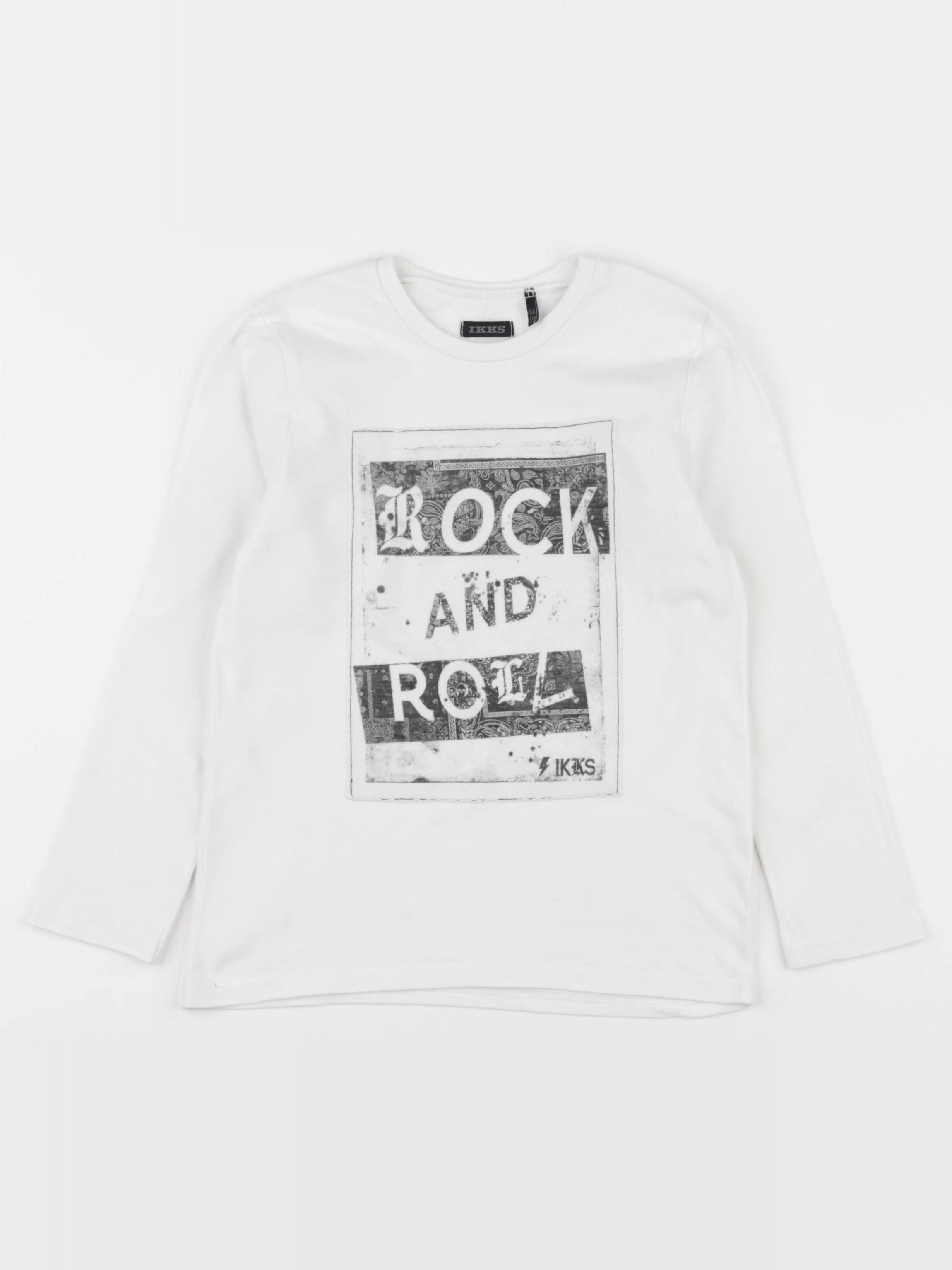 IKKS - tee-shirt blanc - 5 ans