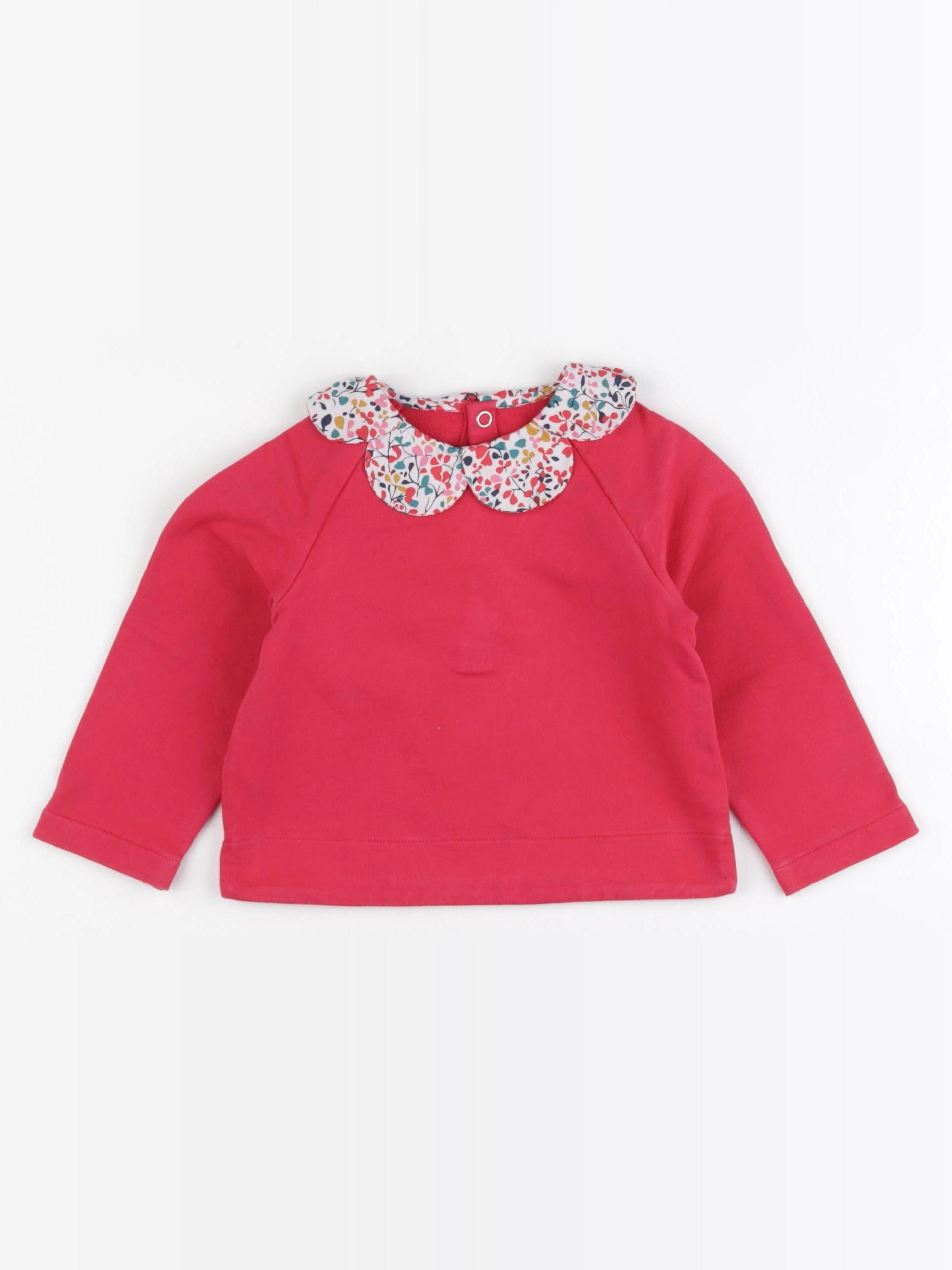 Jacadi - sweat rose - 18 mois