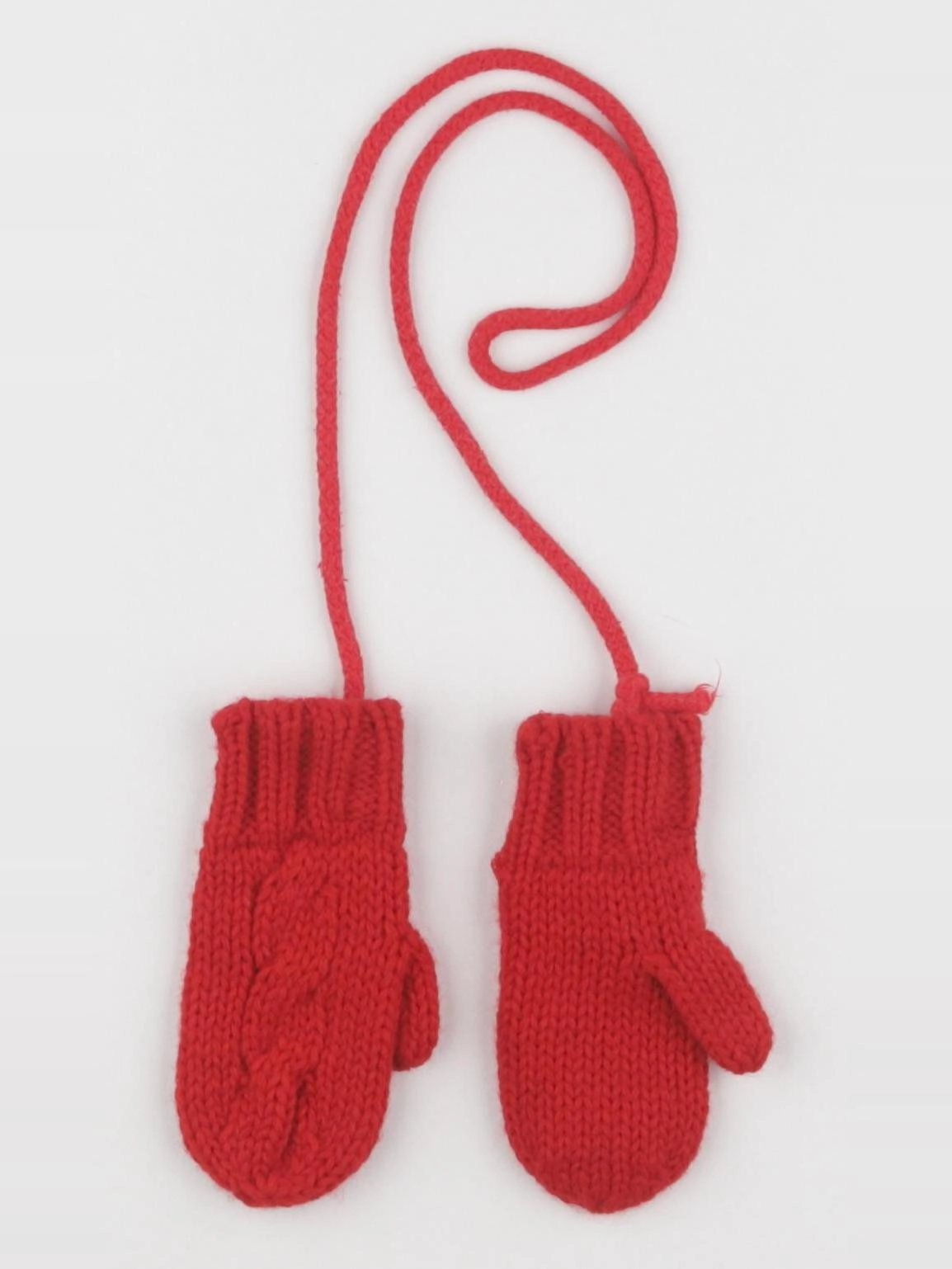 Vertbaudet - moufles rouge - 2 ans