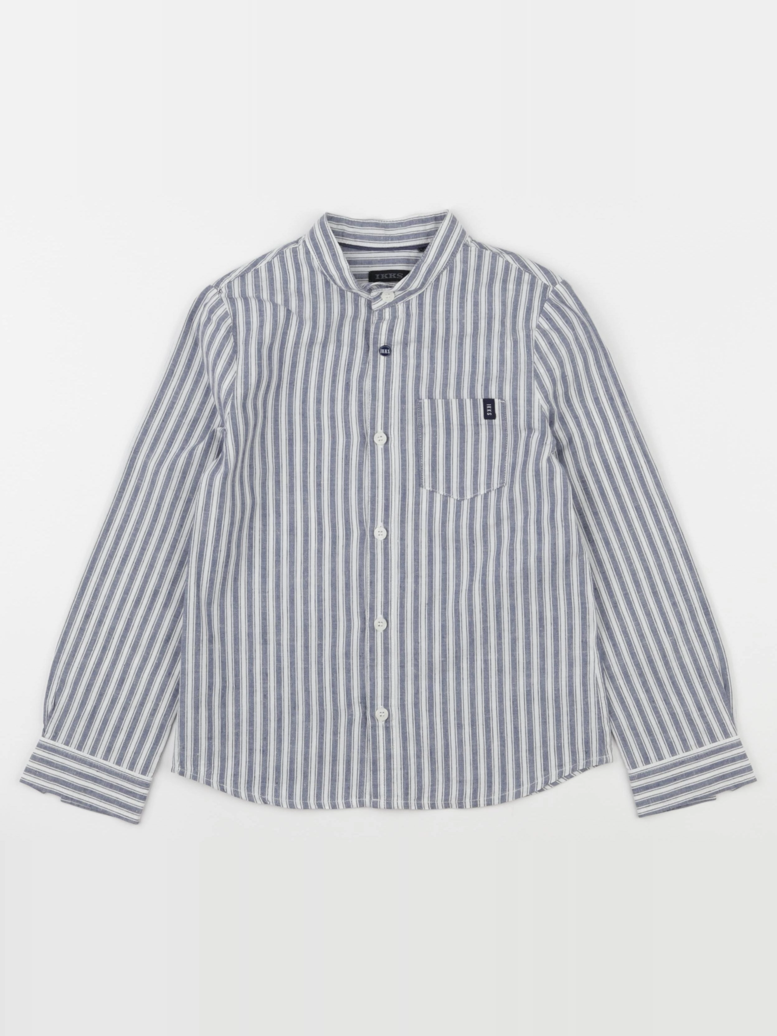 IKKS - chemise blanc, bleu - 6 ans