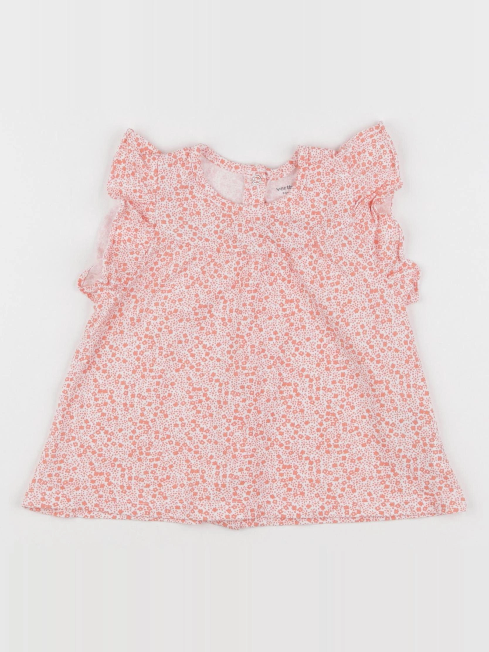 Vertbaudet - tee-shirt rose - 24 mois