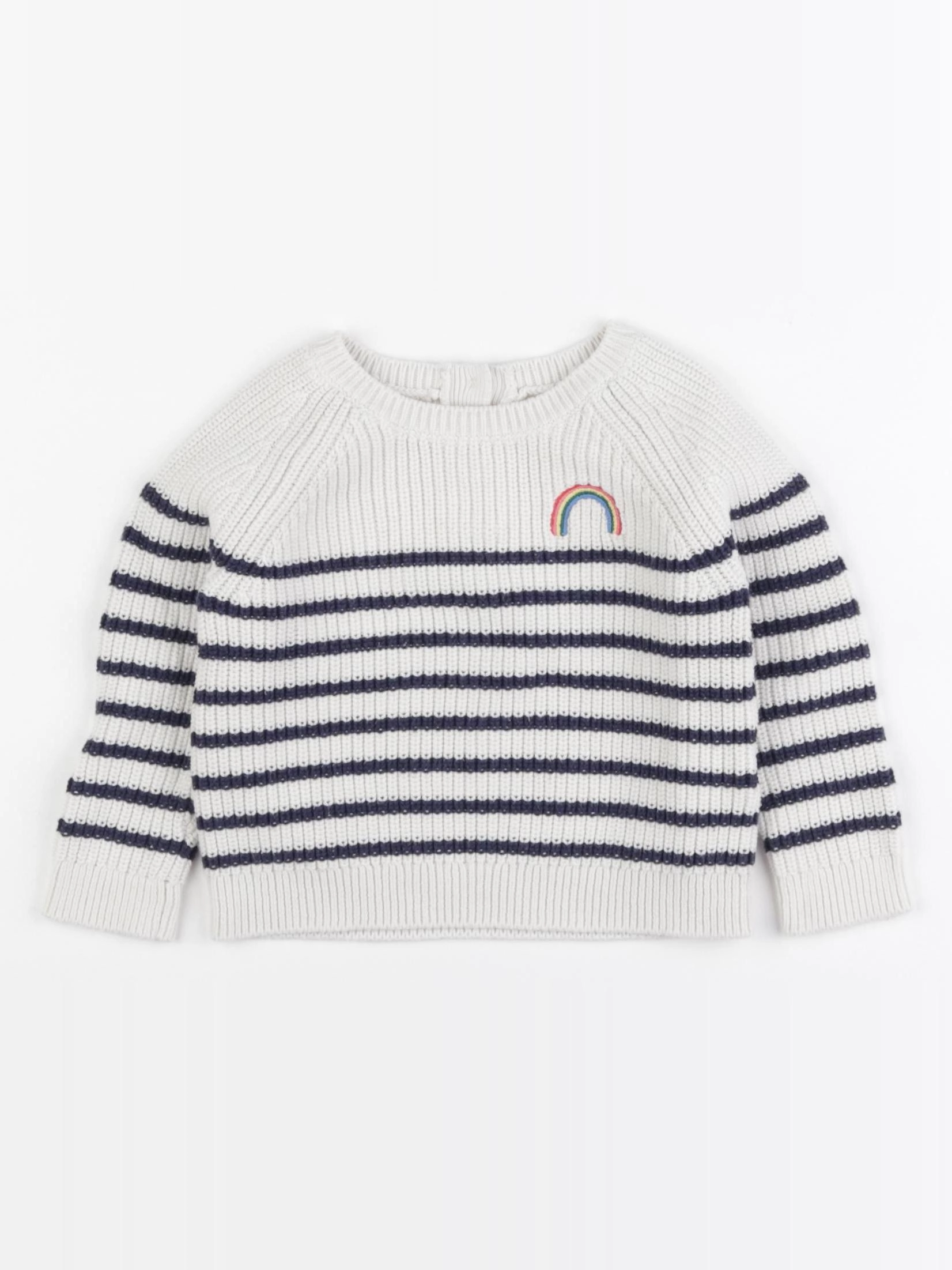 GAP - pull blanc - 12/18 mois