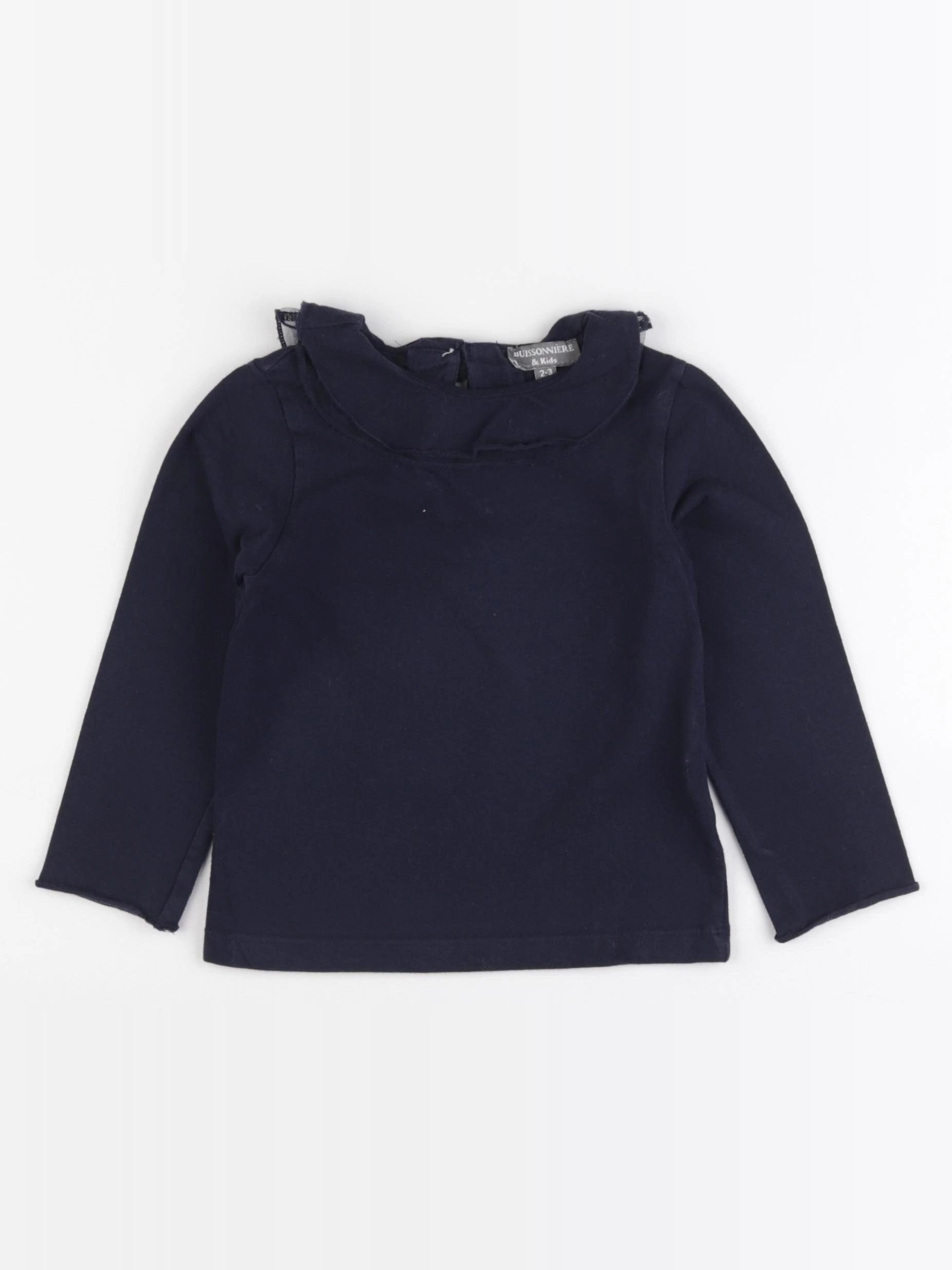 Buissonnière - tee-shirt bleu - 2/3 ans