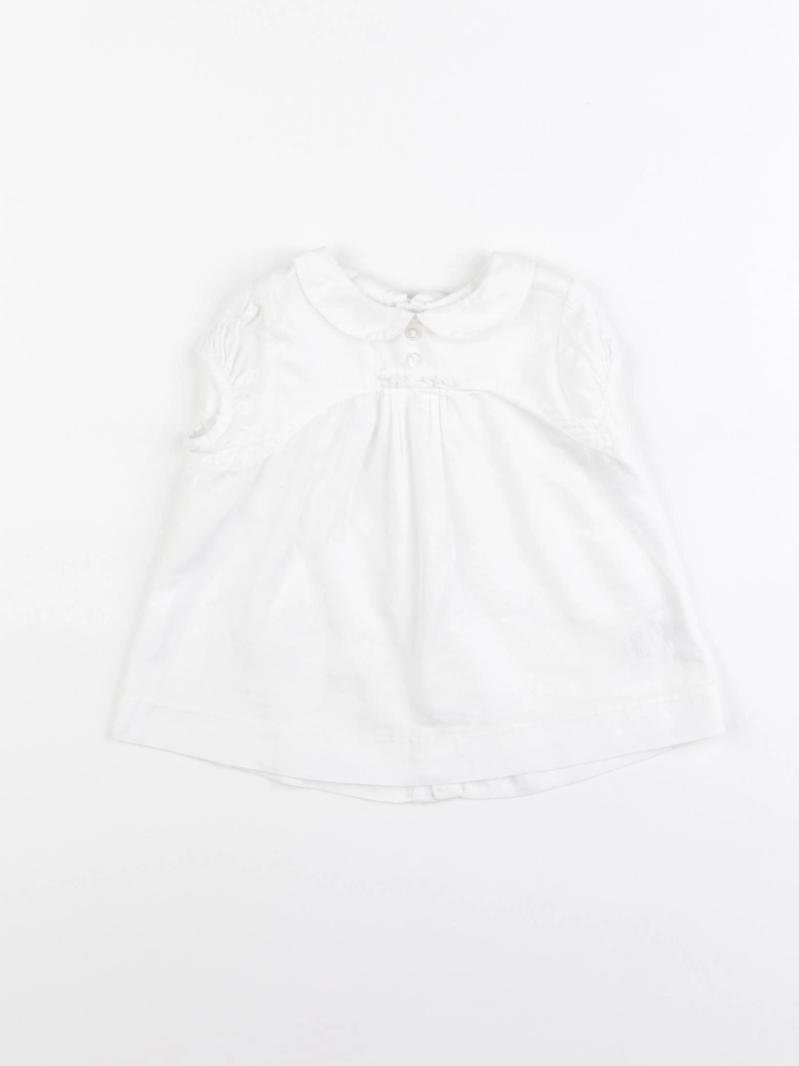 Jacadi - blouse blanc - 6 mois