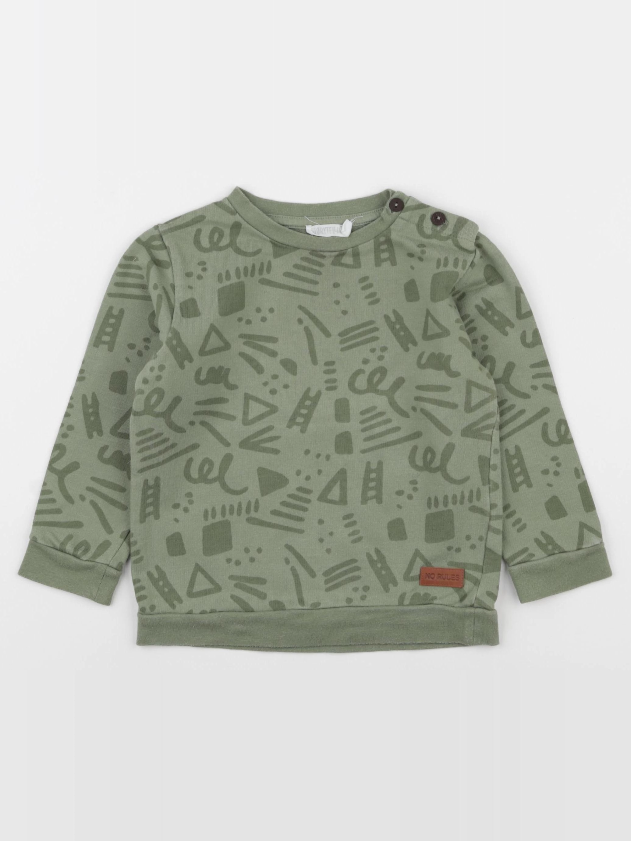 Storytelling - sweat vert - 2 ans
