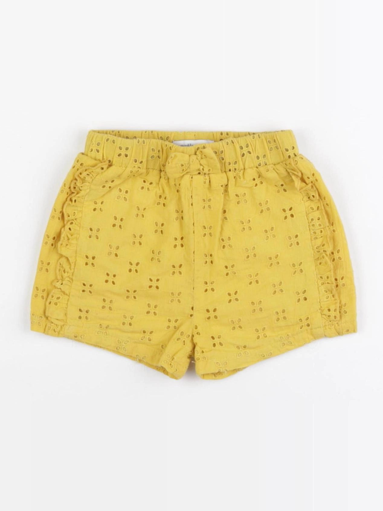 Vertbaudet - short jaune - 18 mois