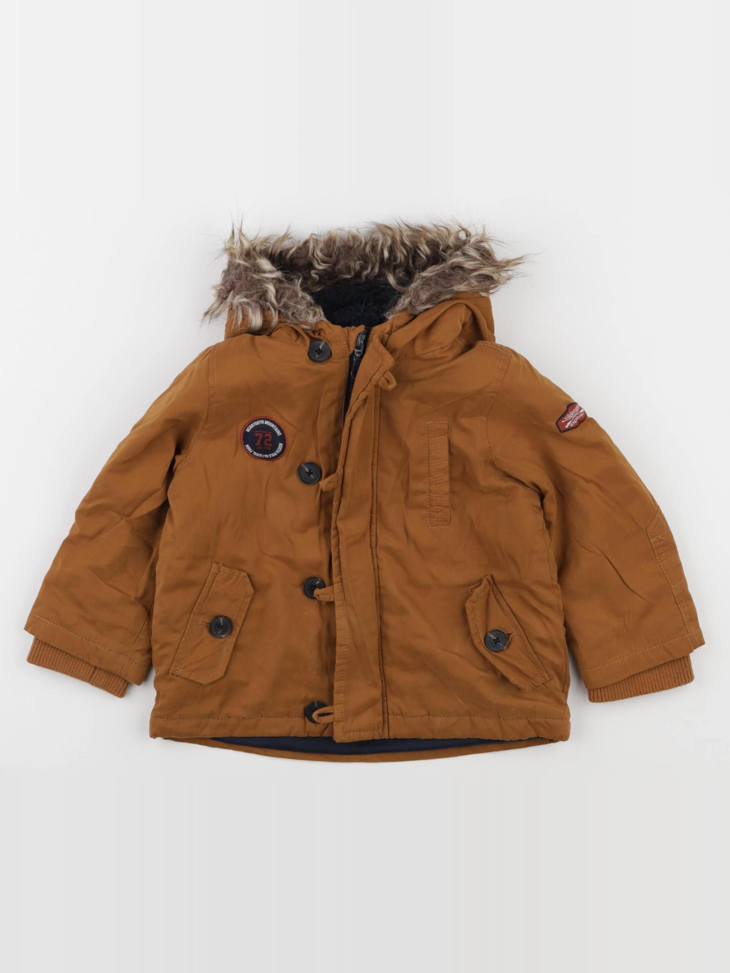 La Redoute - parka marron - 24 mois