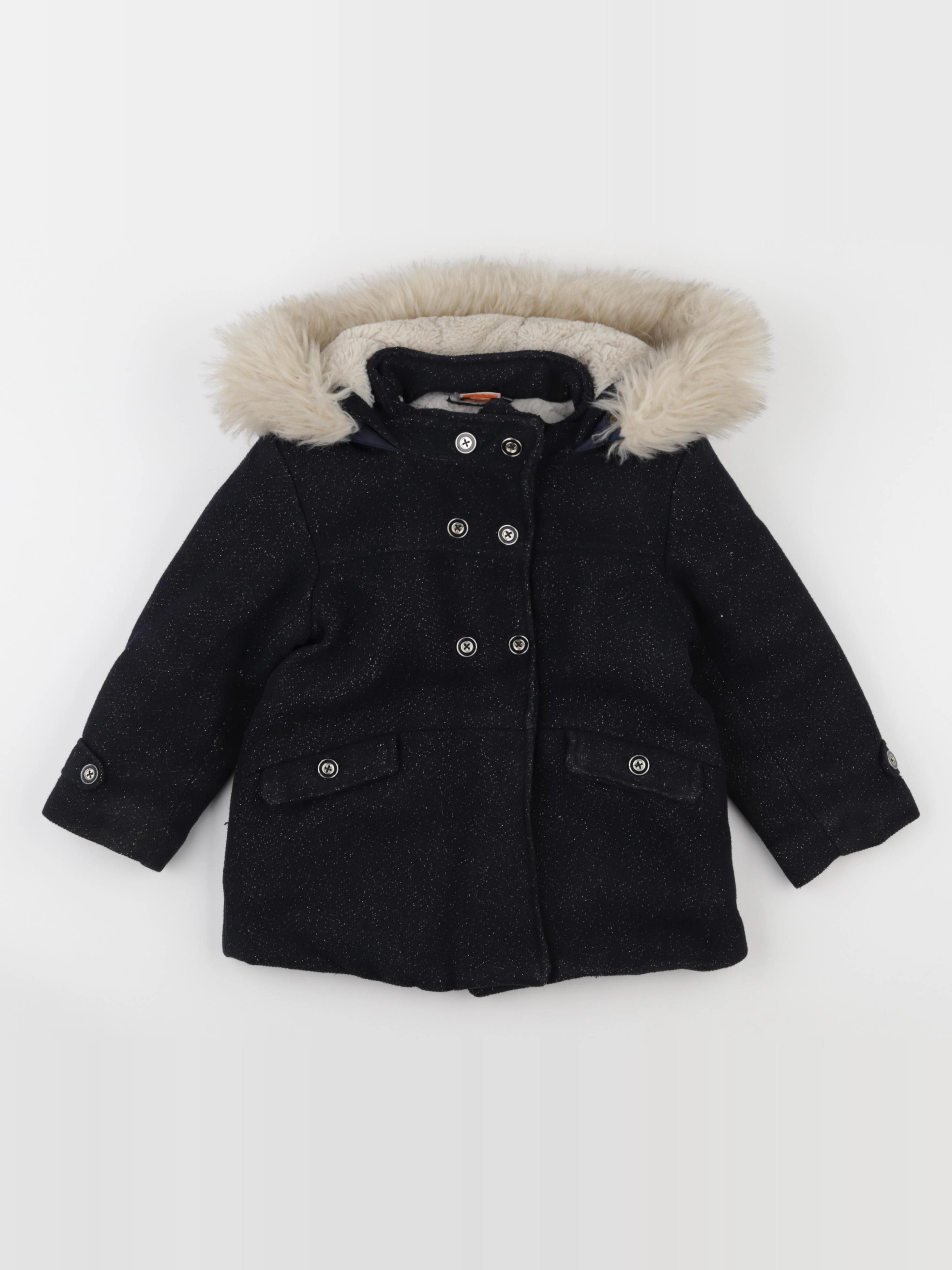 Tape à l'oeil - manteau bleu, or - 3 ans