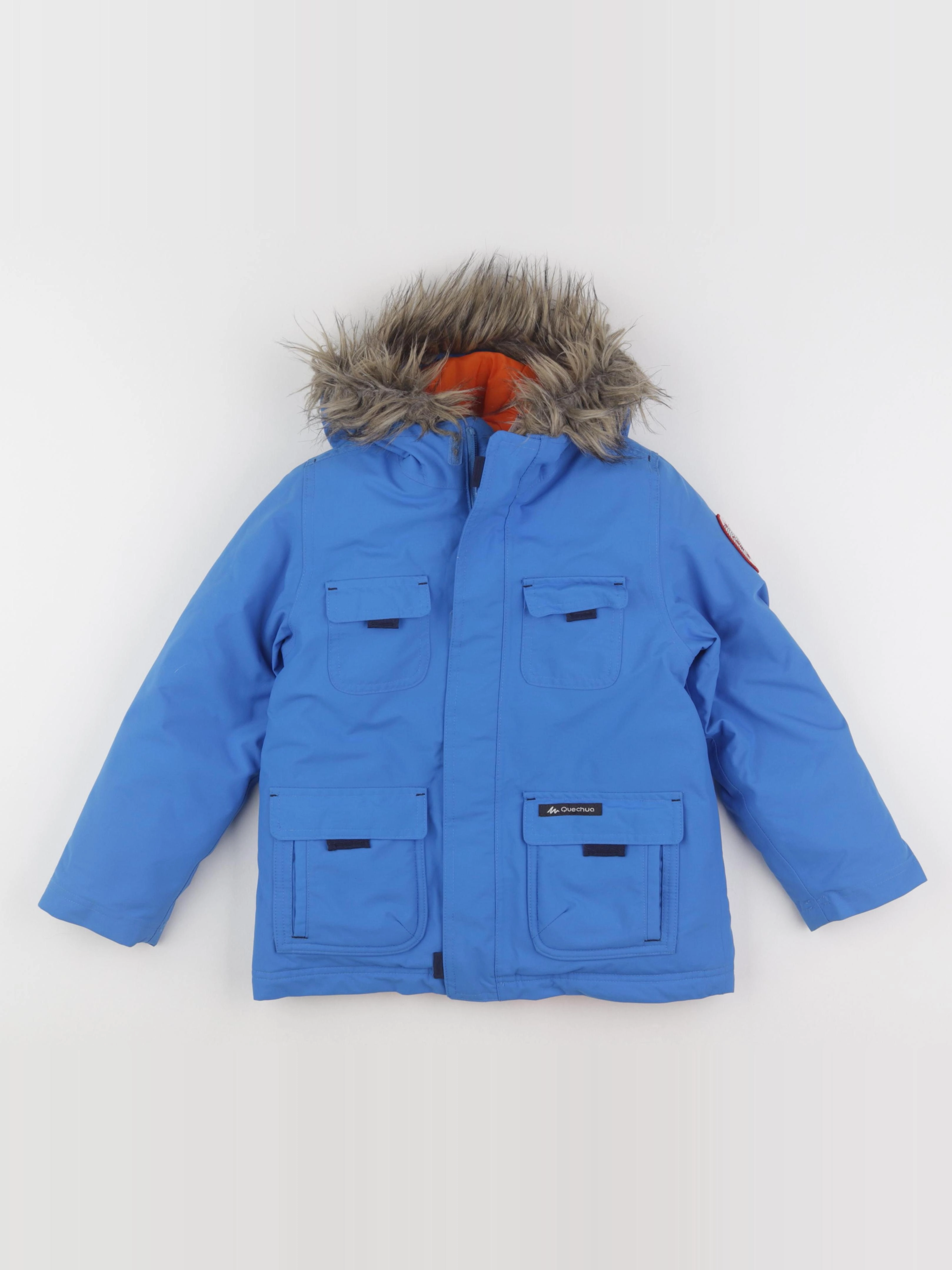 Decathlon ski - manteau de ski bleu - 5/6 ans