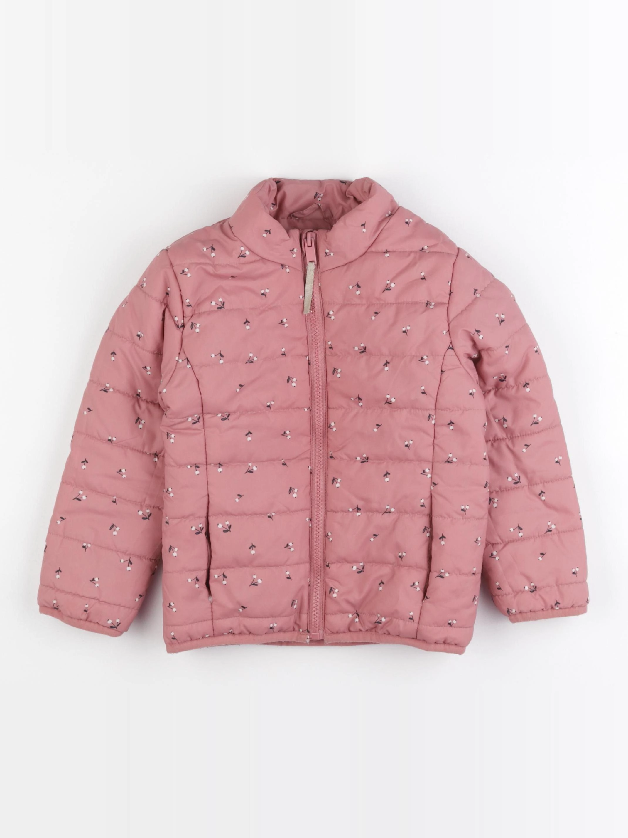 Vertbaudet - doudoune rose - 5 ans