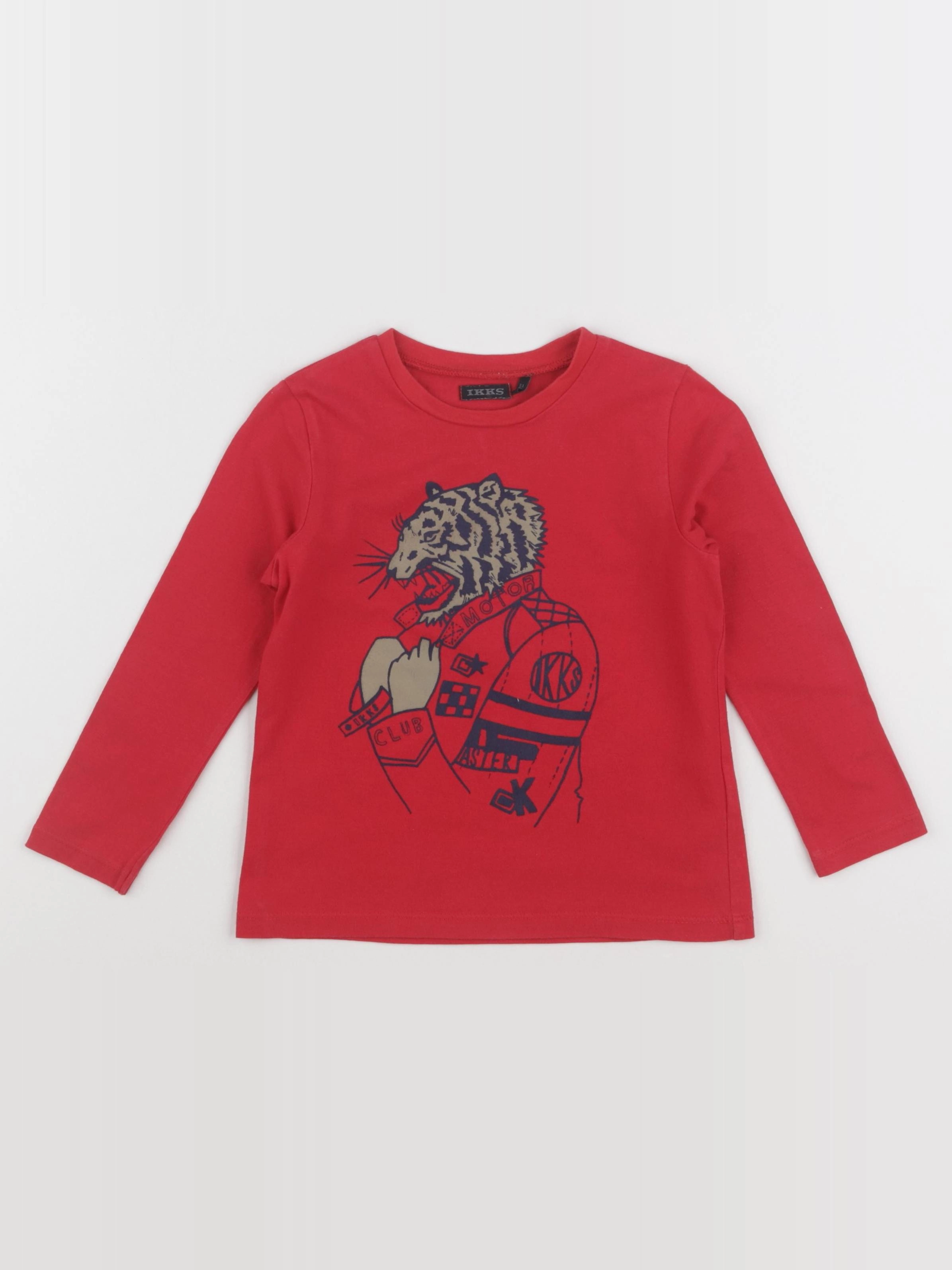 IKKS - tee-shirt rouge - 3 ans