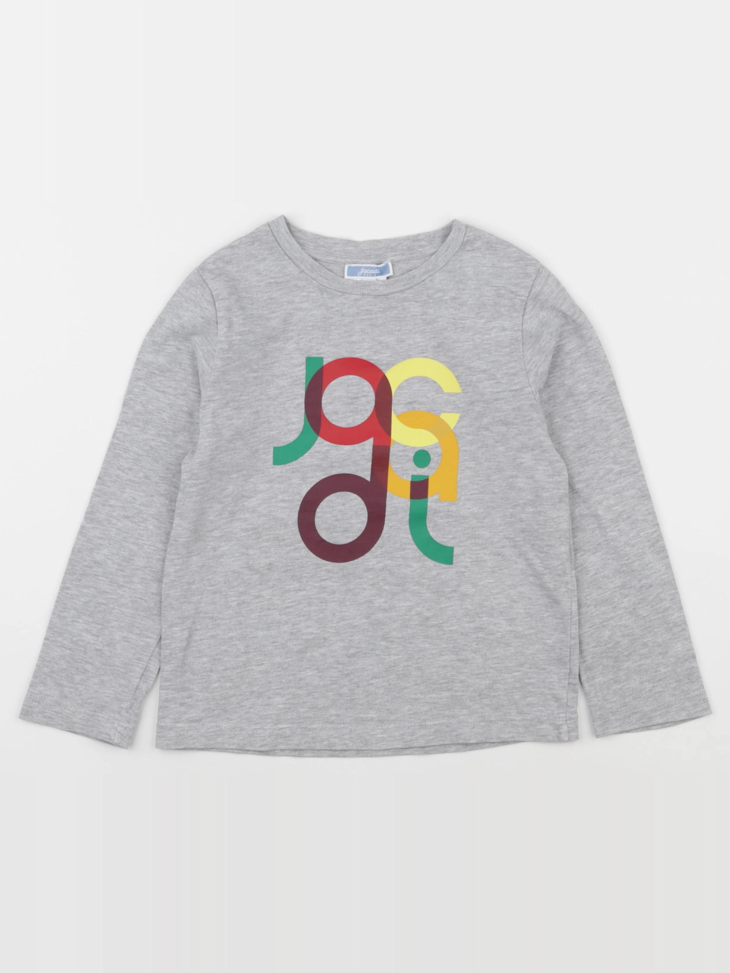 Jacadi - tee-shirt gris - 6 ans
