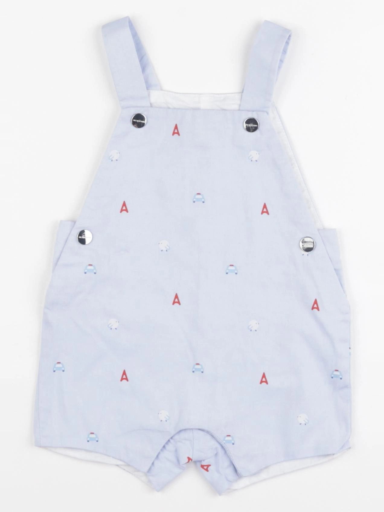 Jacadi - salopette bleu - 12 mois