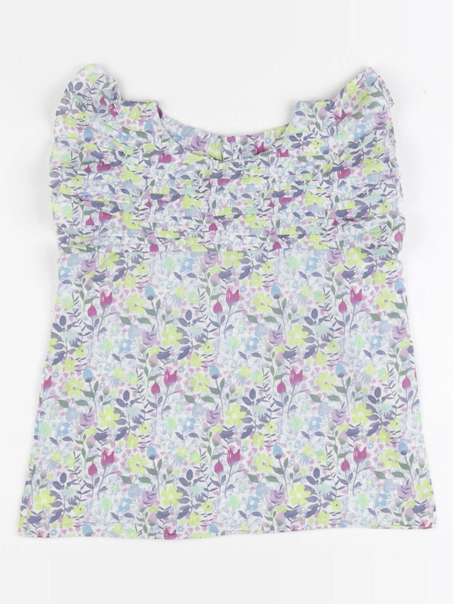 Jacadi - blouse liberty multicolore - 6 ans