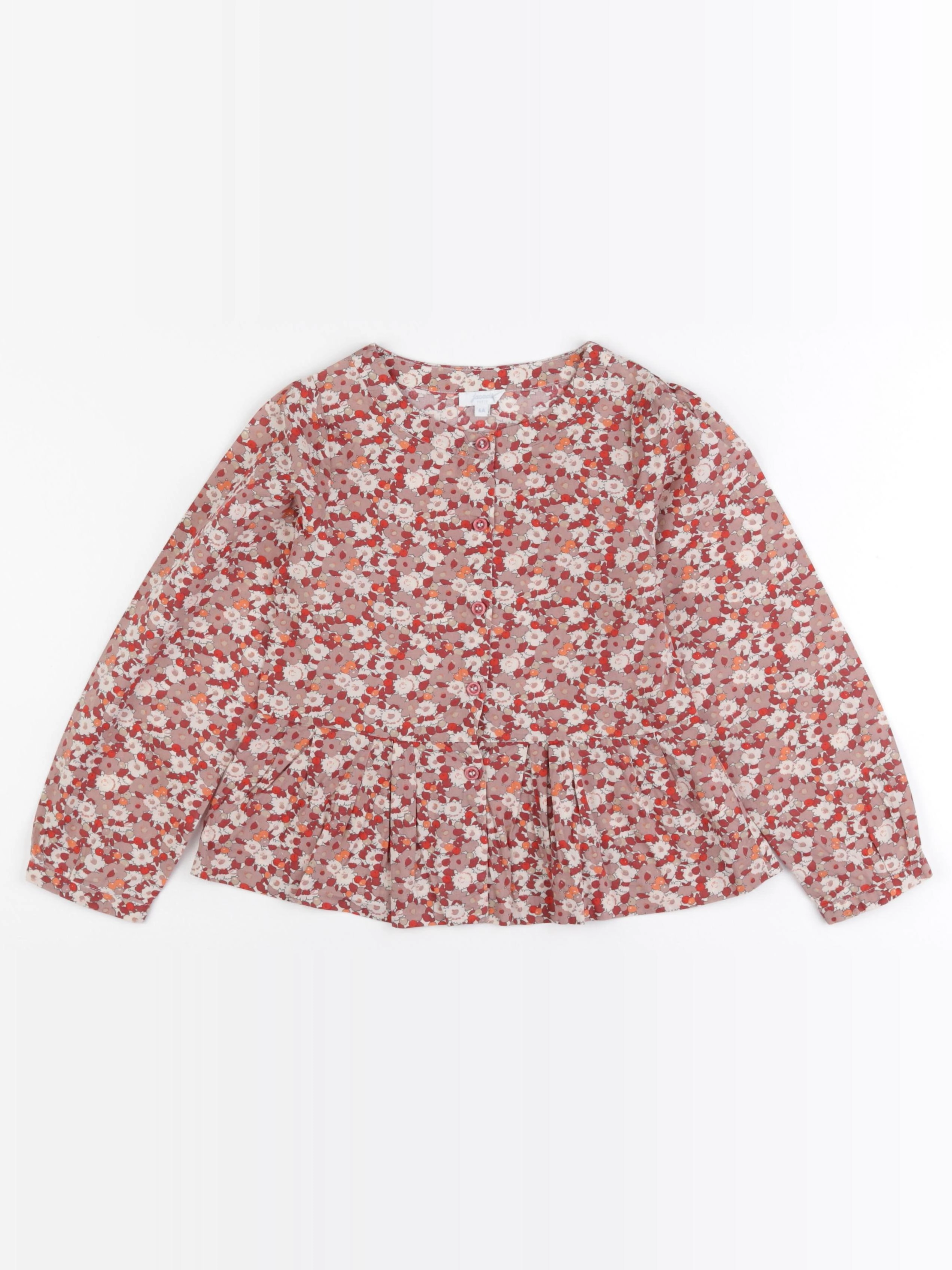 Jacadi - blouse liberty multicolore - 6 ans