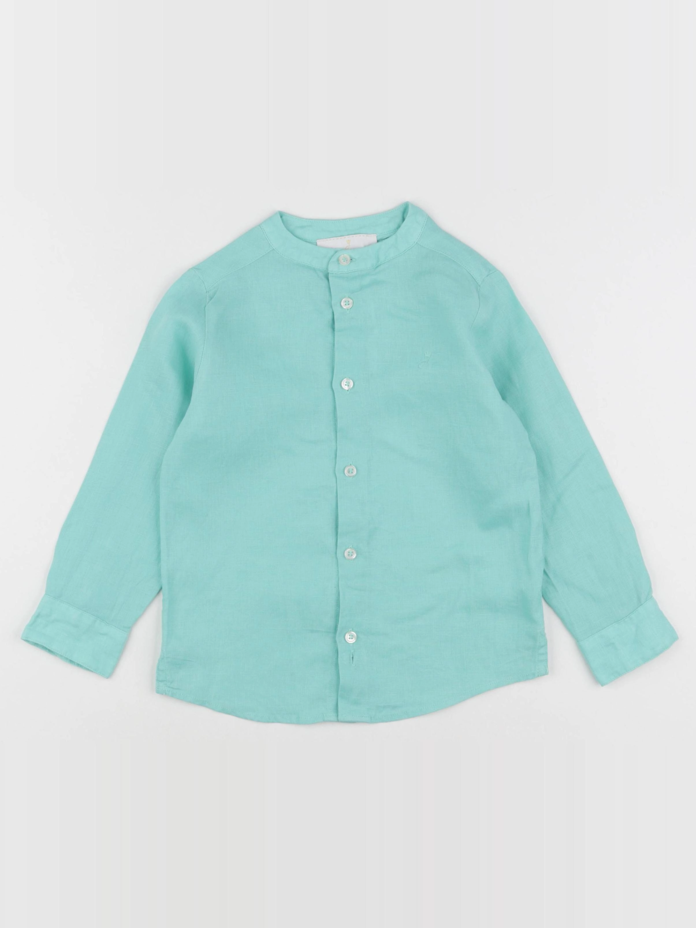 Jacadi - chemise bleu - 4 ans