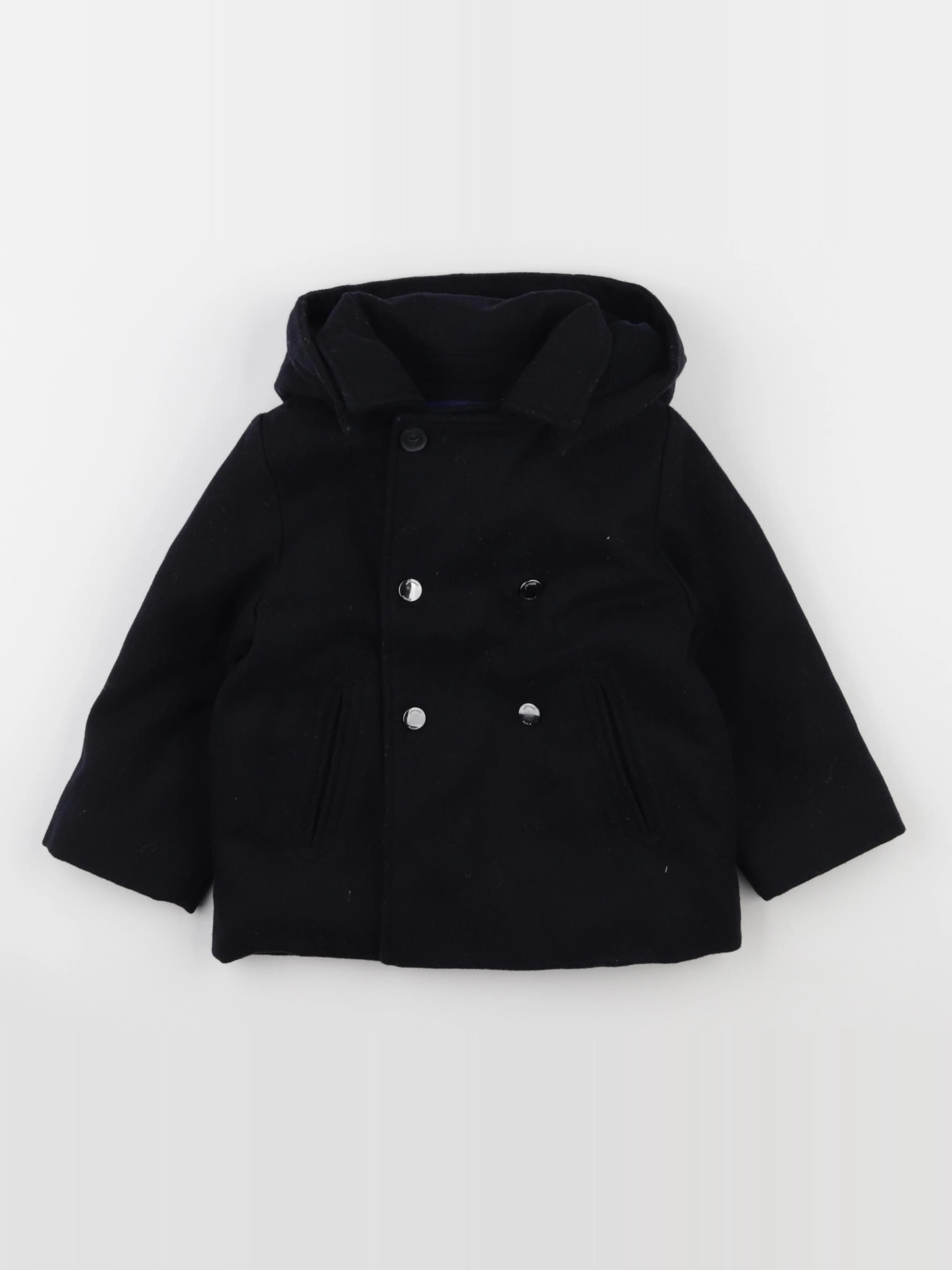 Jacadi - manteau bleu - 36 mois