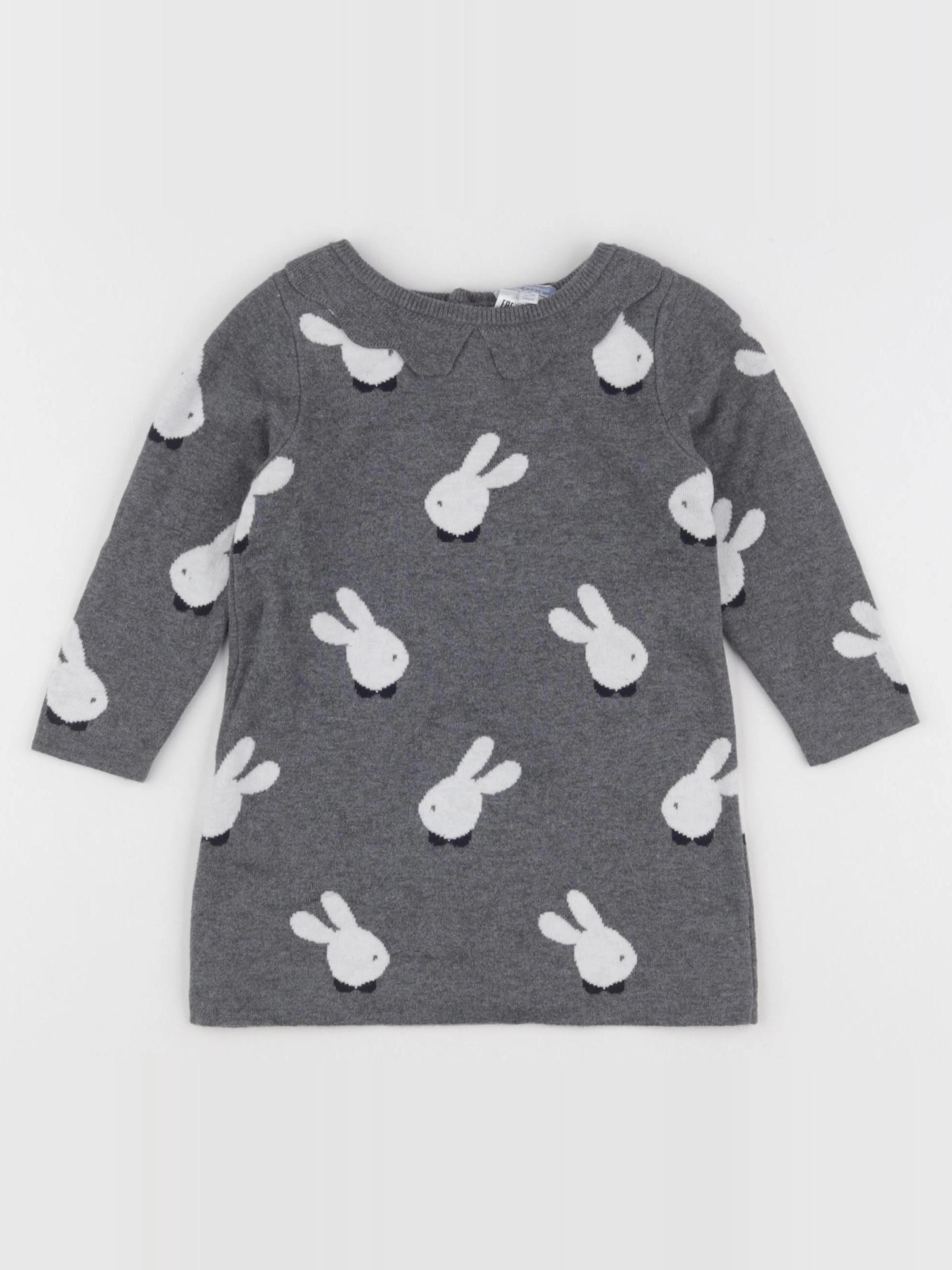 Jacadi - robe gris - 12 mois