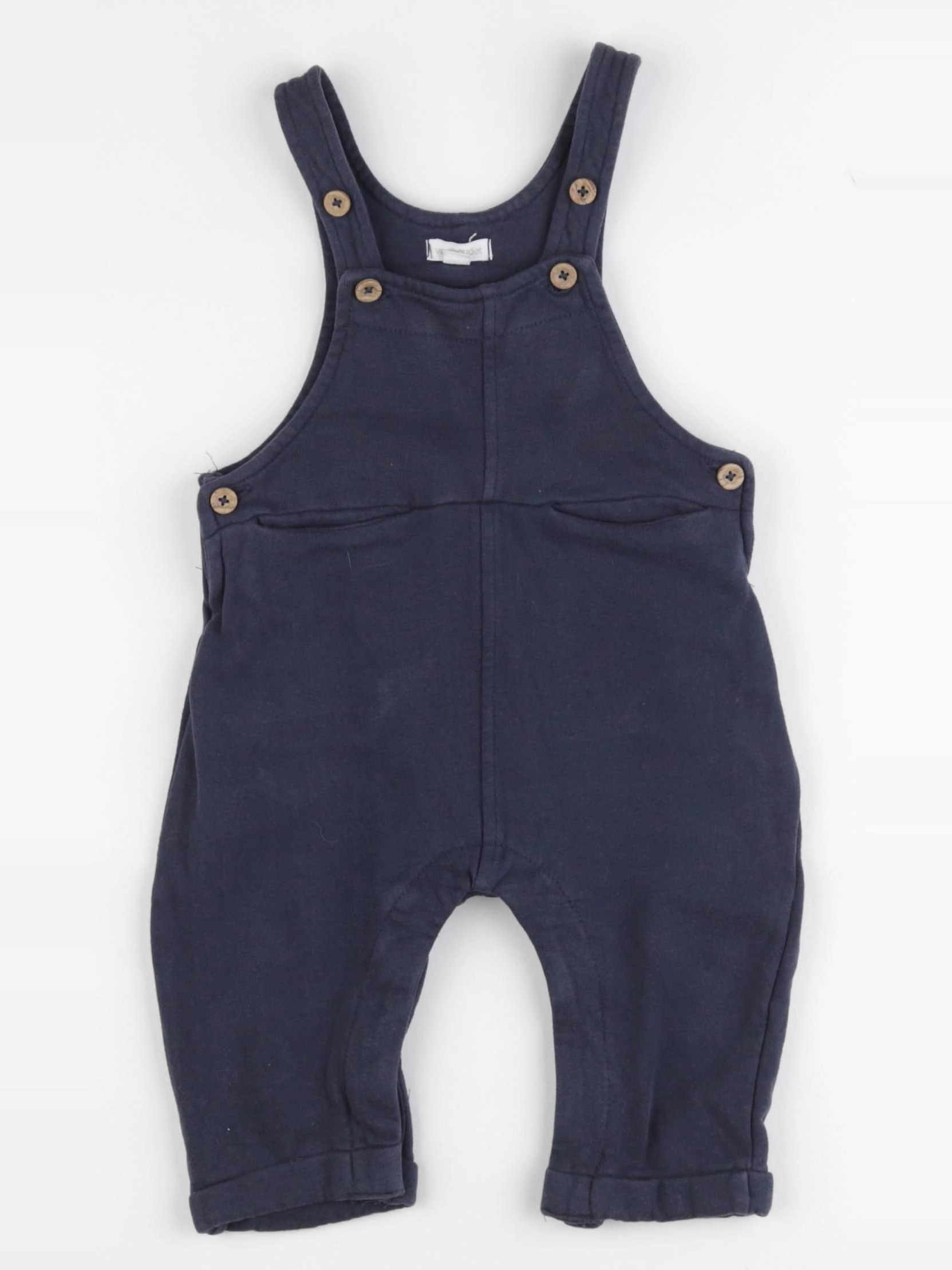 Vertbaudet - salopette bleu - 12 mois