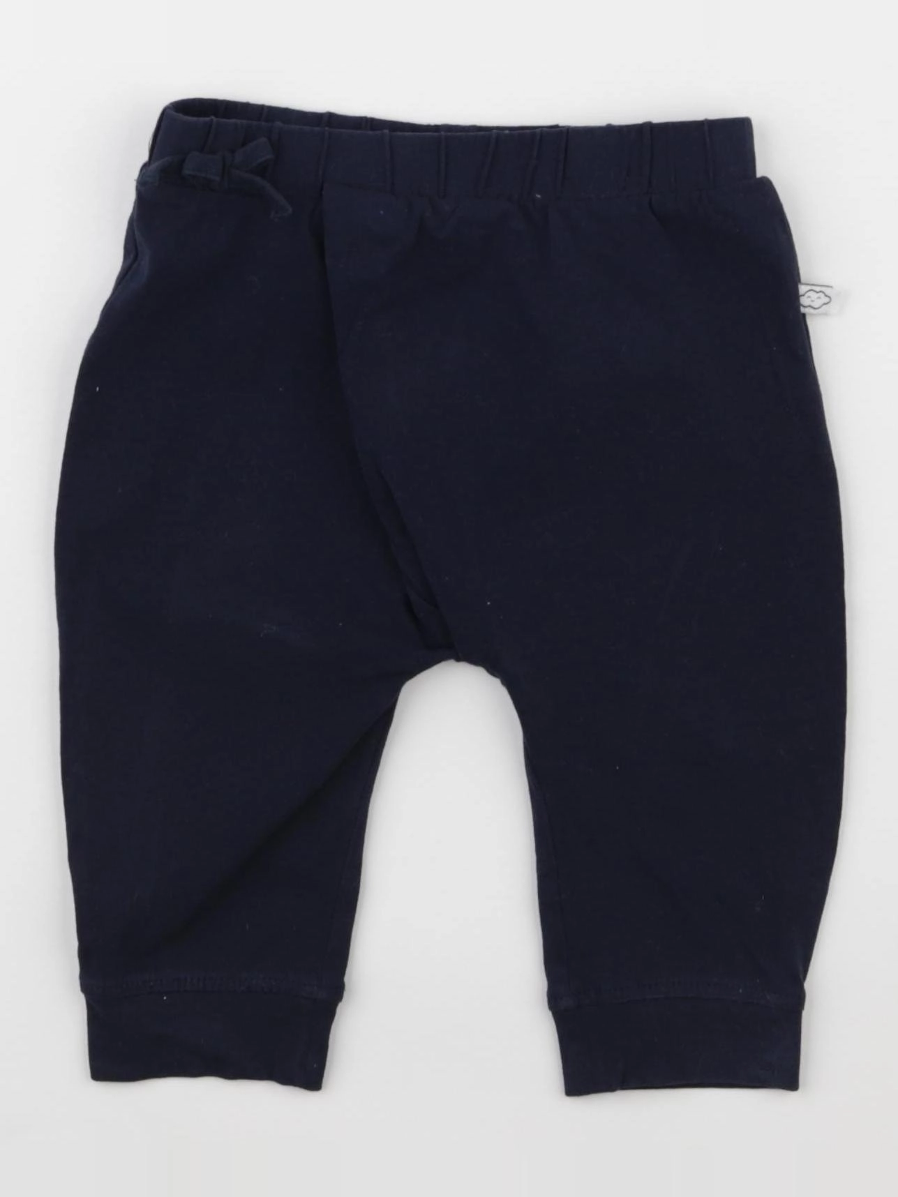 Vertbaudet - pantalon bleu - 9 mois