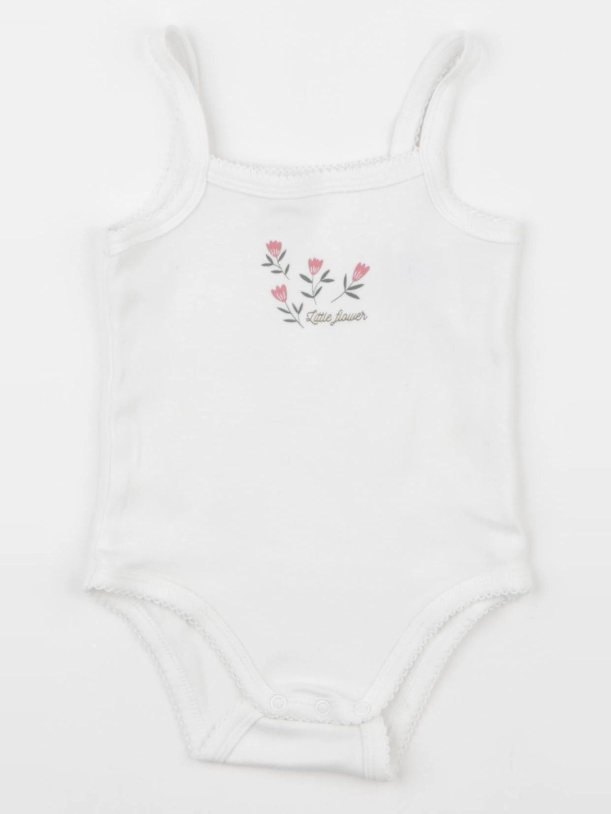 Vertbaudet - body blanc - 12 mois