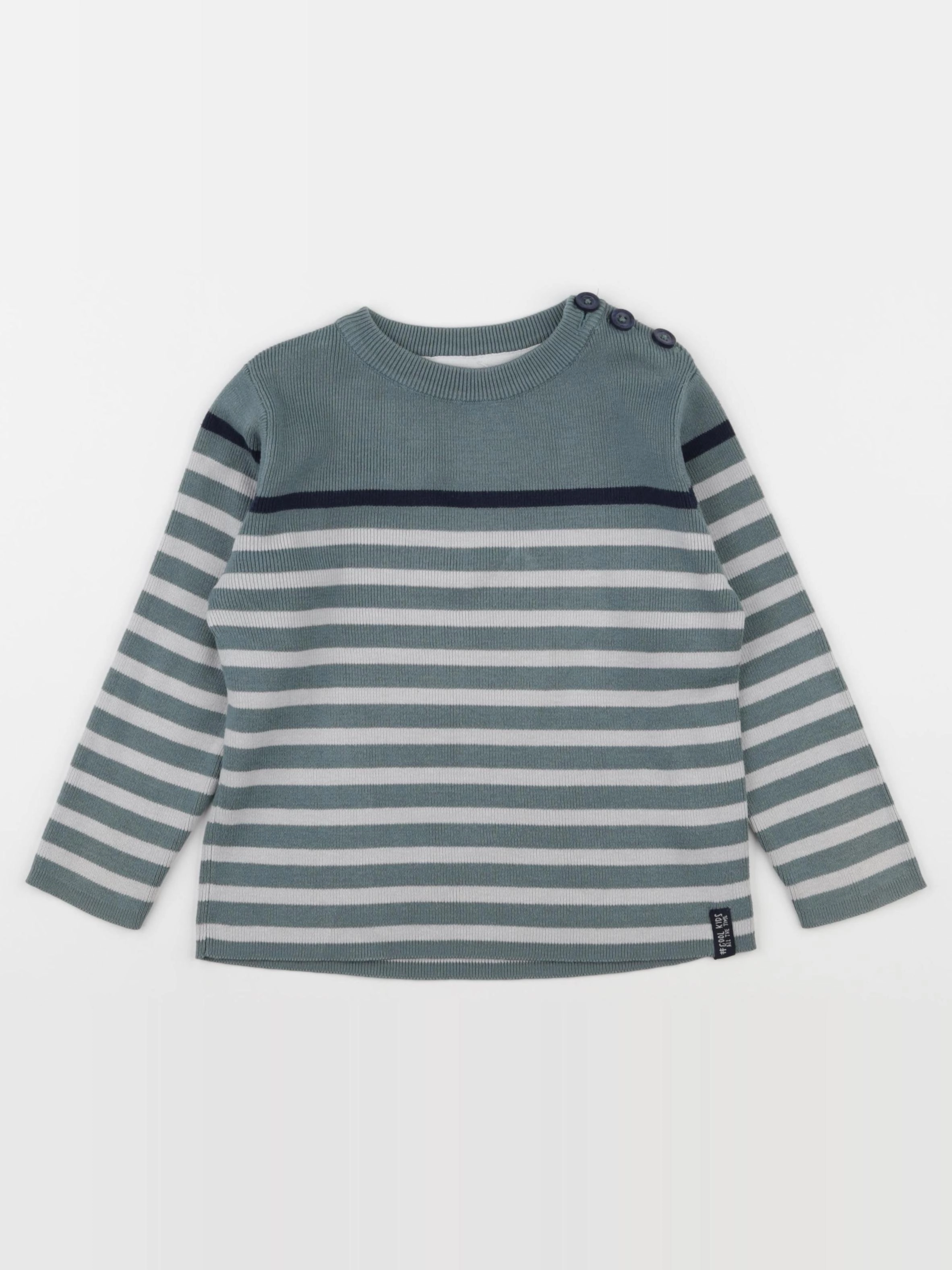 Vertbaudet - pull vert - 4 ans