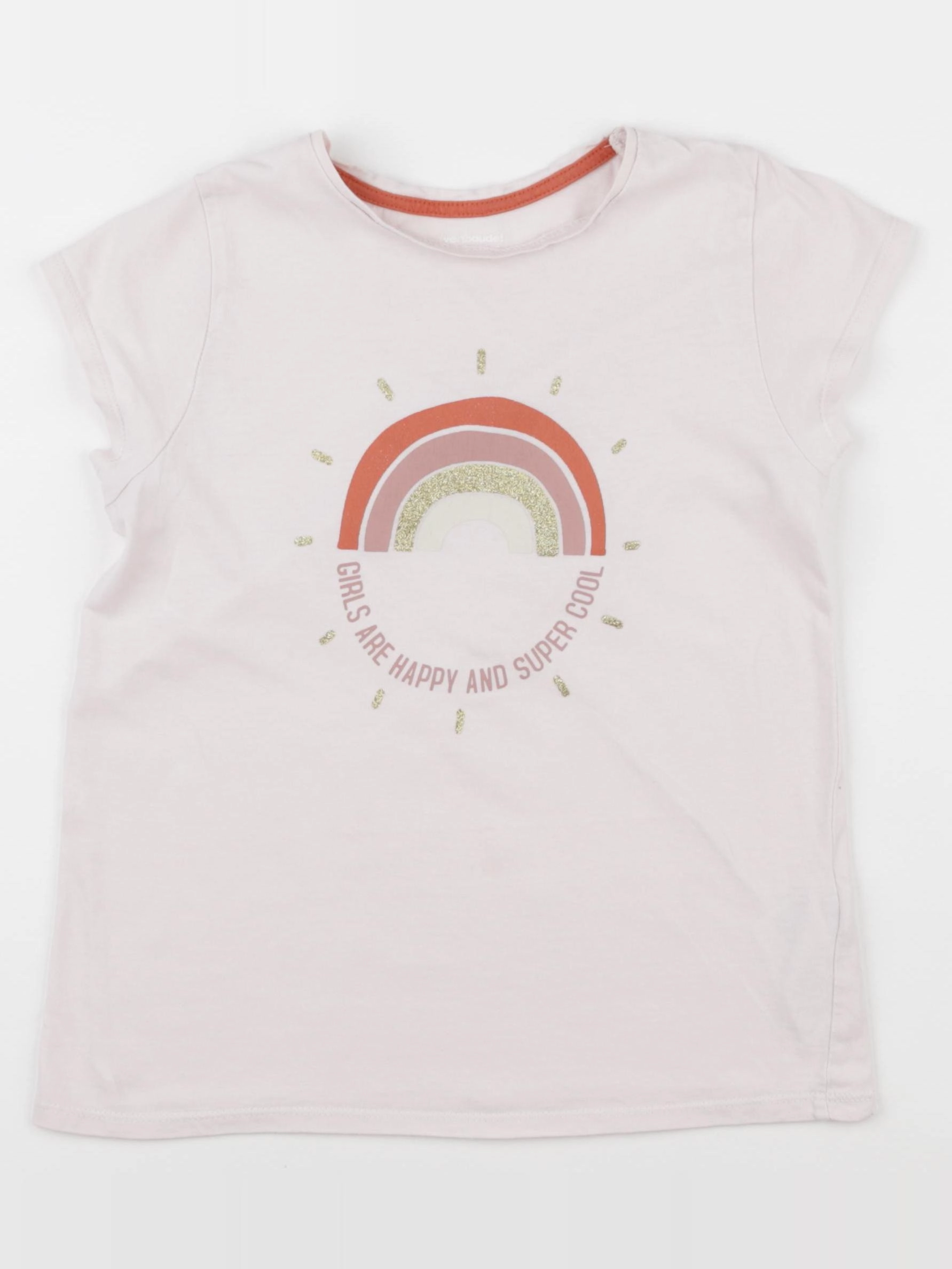 Vertbaudet - tee-shirt rose - 10 ans