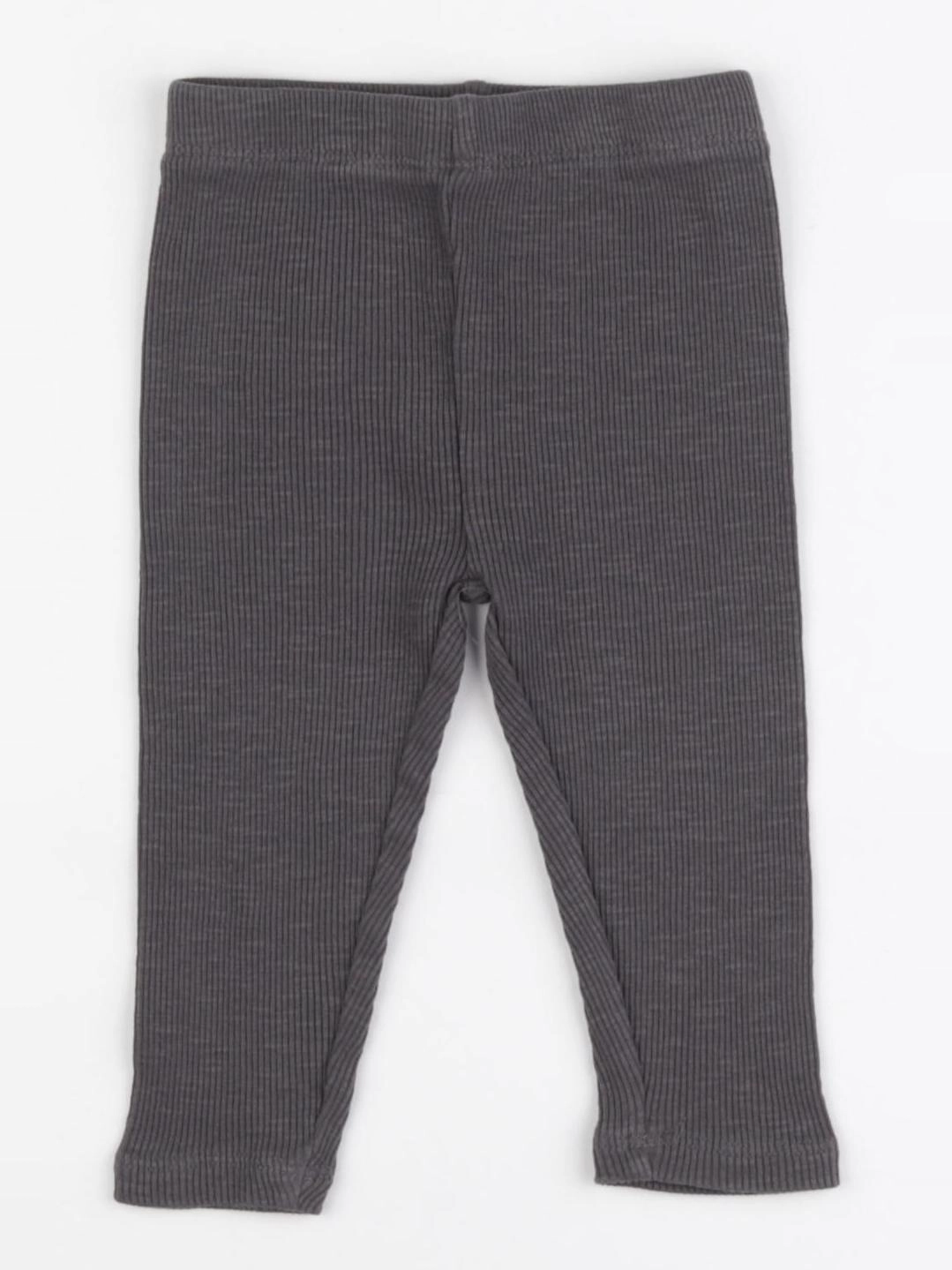 Vertbaudet - legging gris - 12 mois