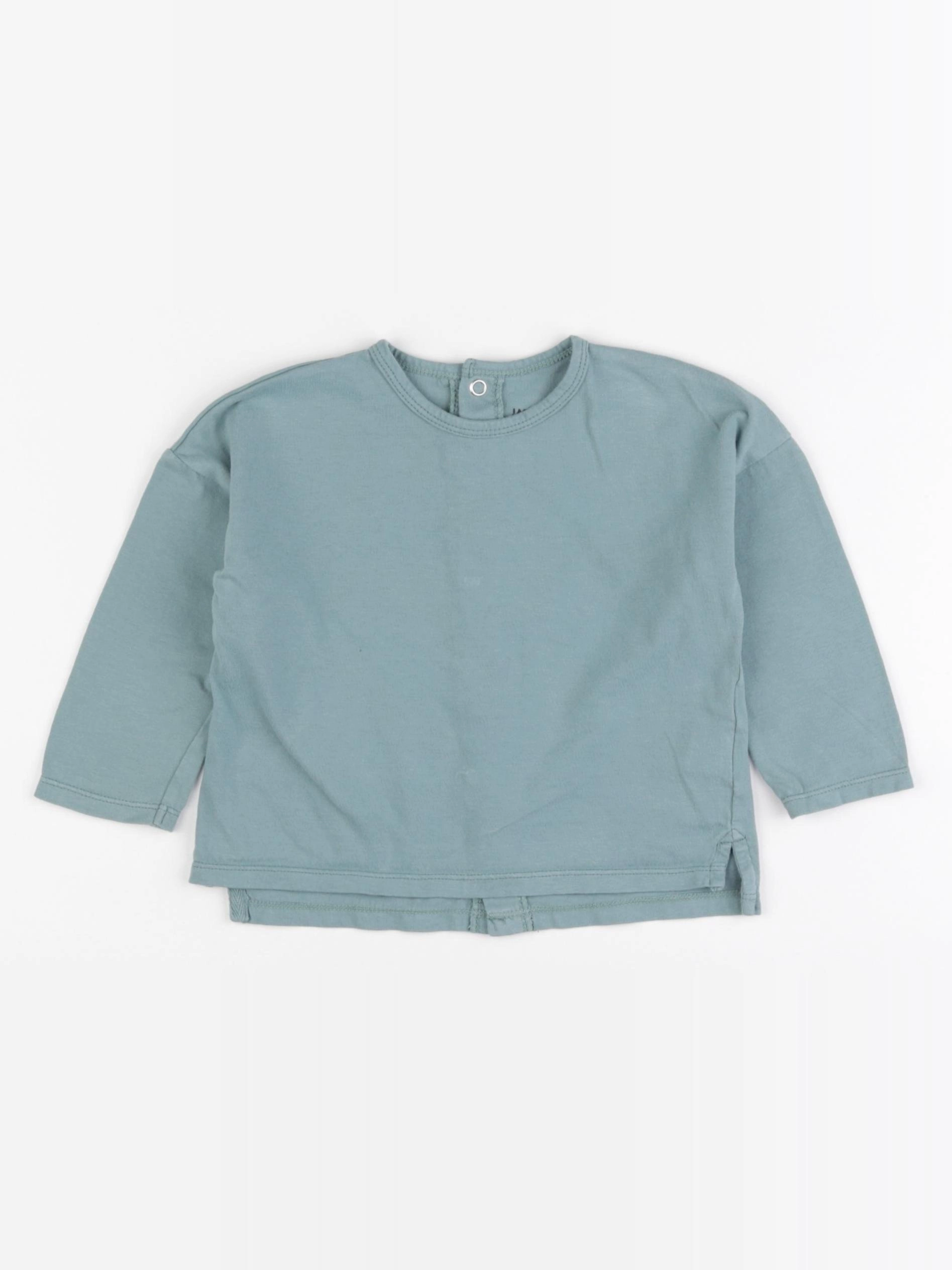 Vertbaudet - tee-shirt vert - 12 mois