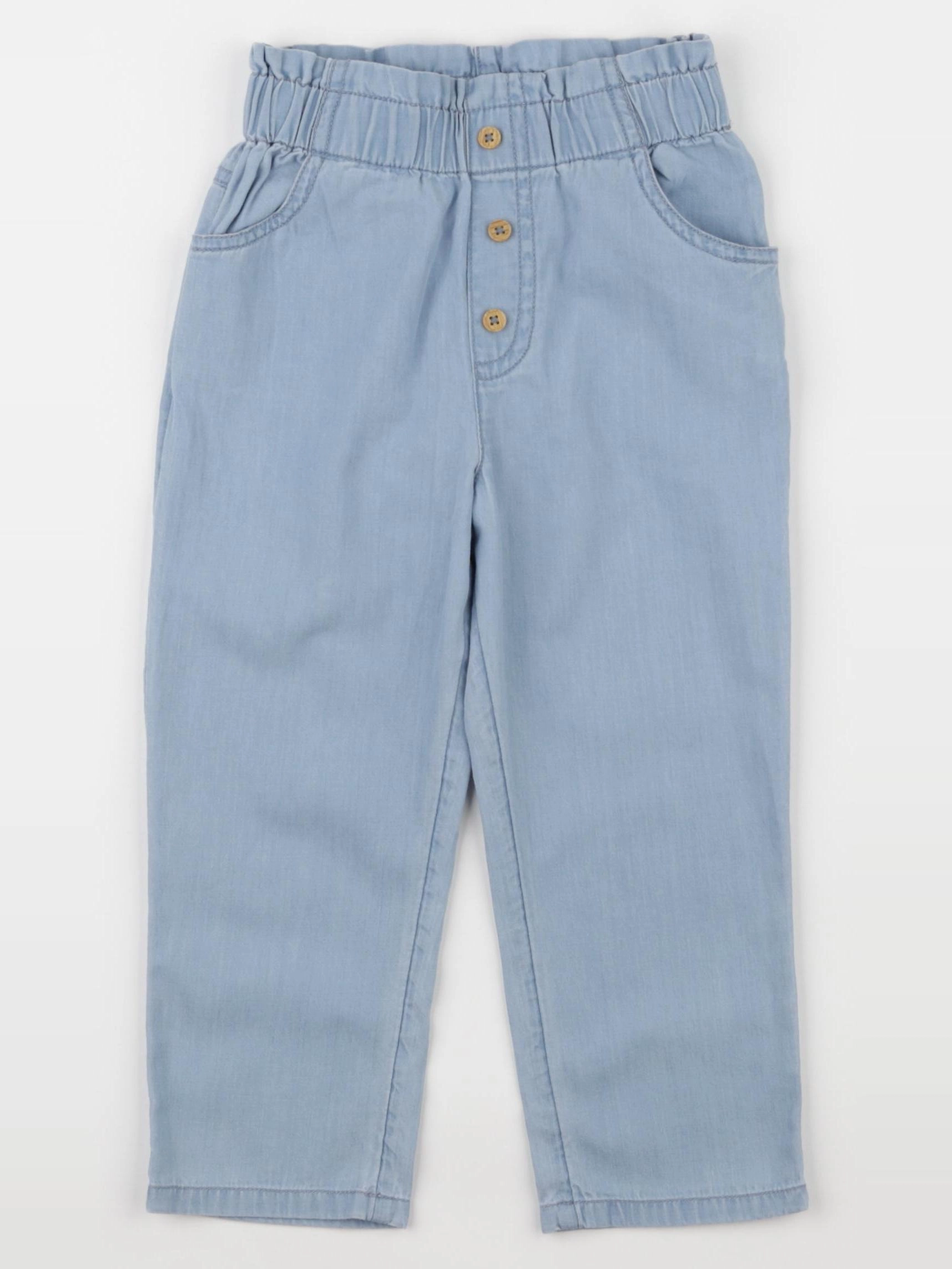 Boutchou - pantalon bleu - 24 mois