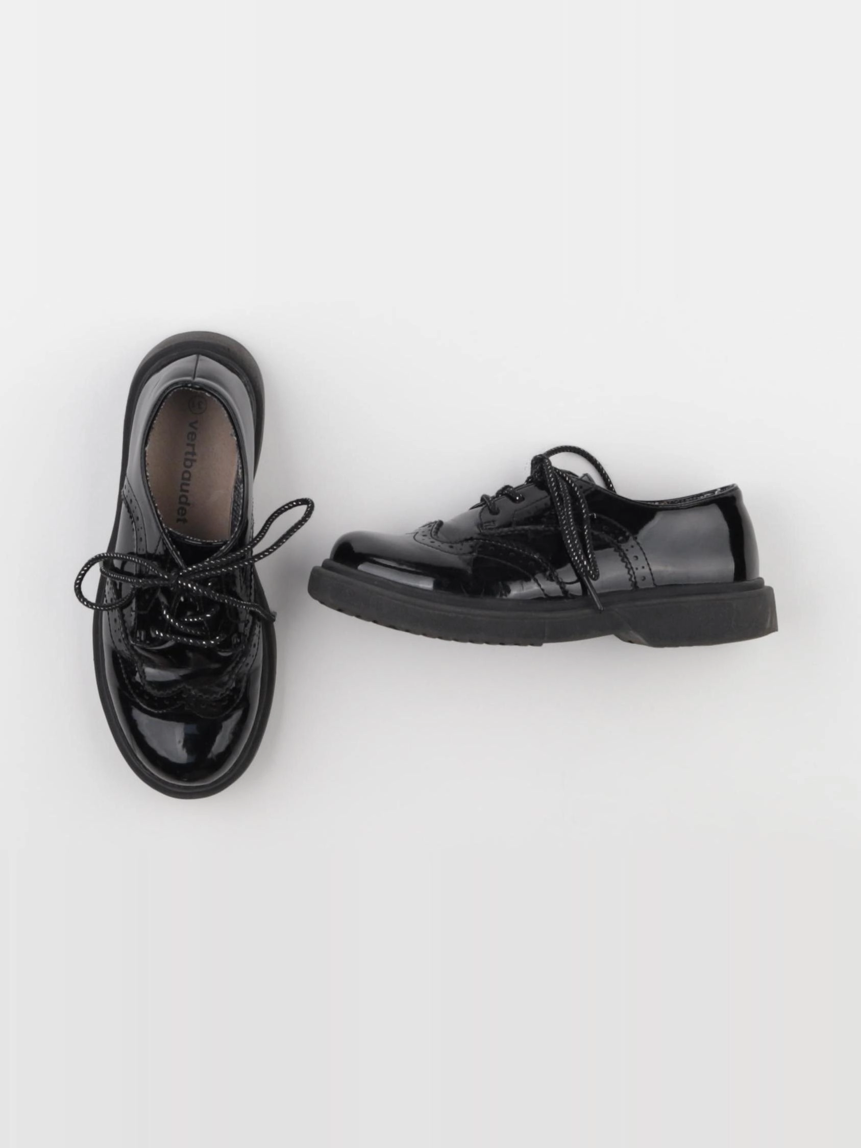 Vertbaudet - derbies noir - pointure 31