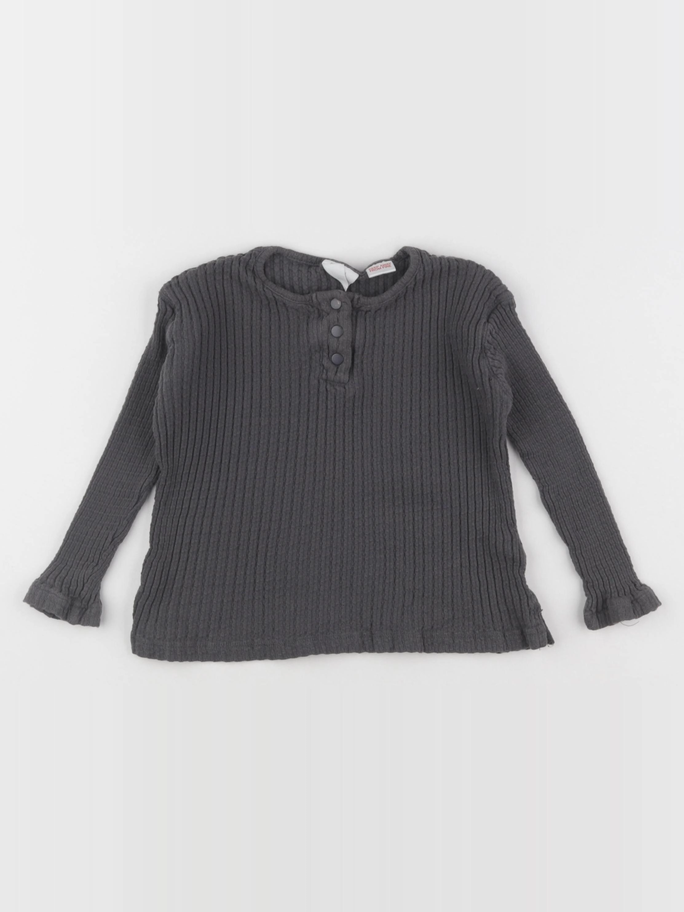 Zara - tee-shirt taupe - 4/5 ans