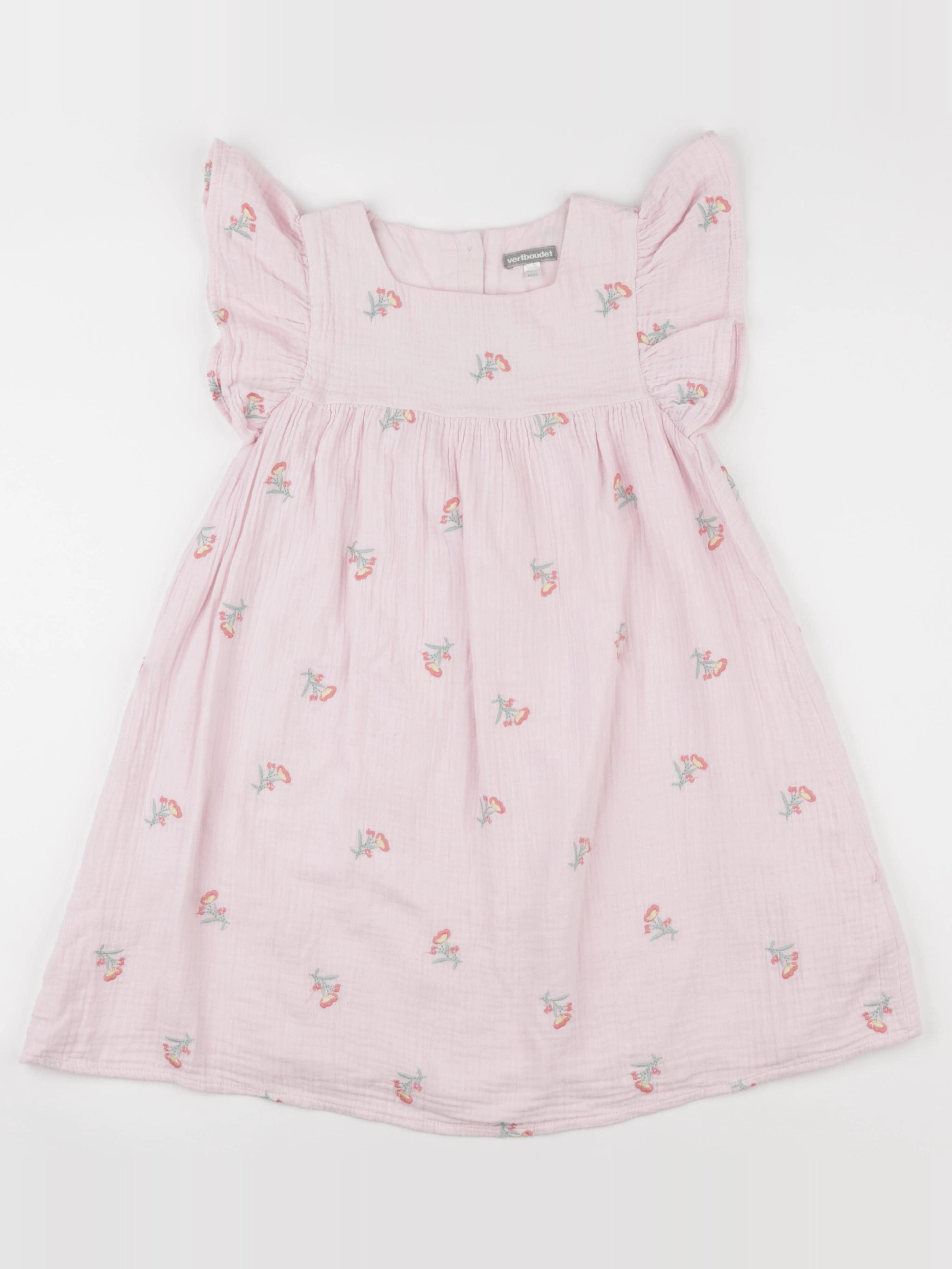 Vertbaudet - robe rose - 9 ans