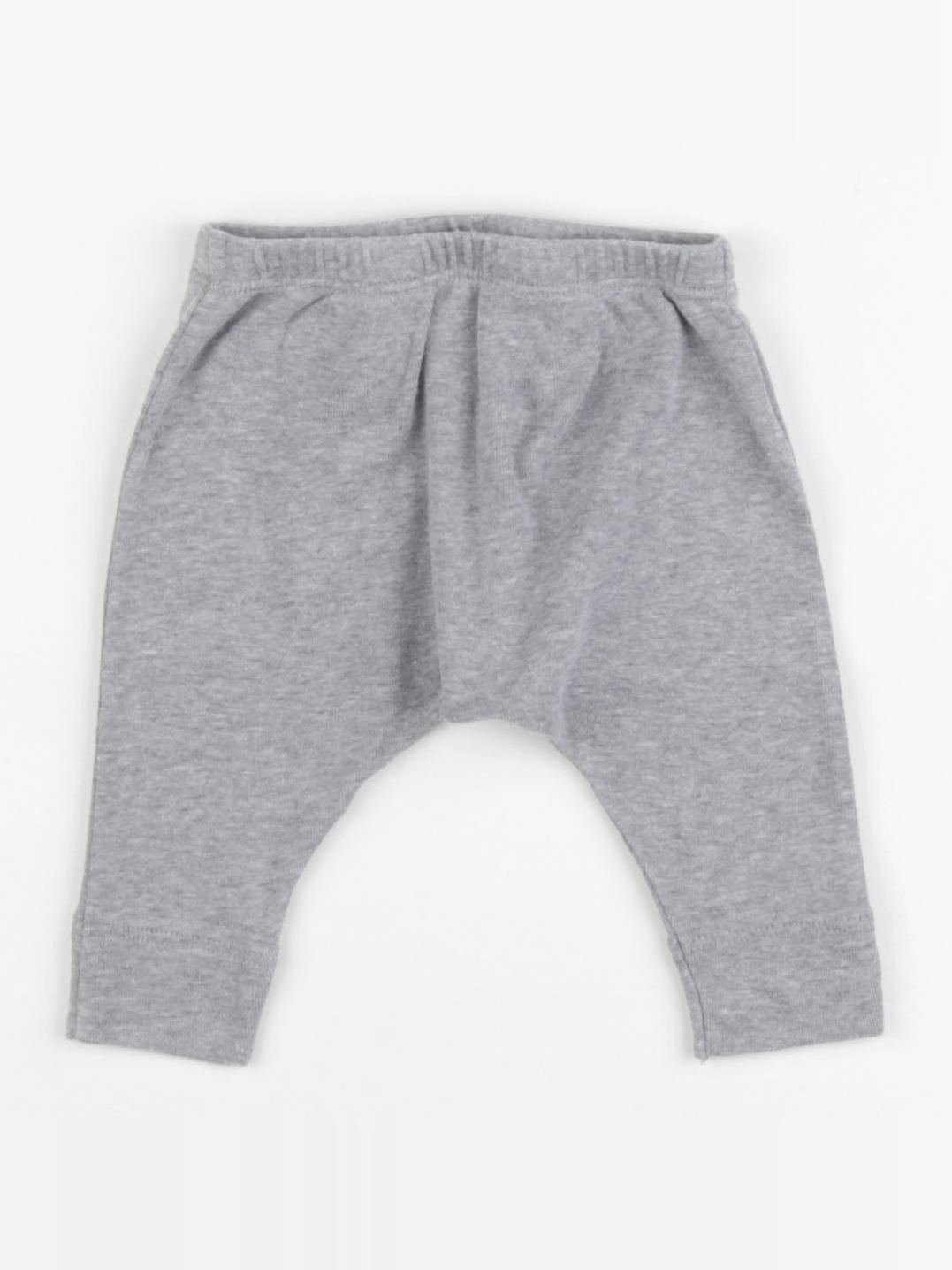 Petit Bateau - sarouel gris - 1 mois