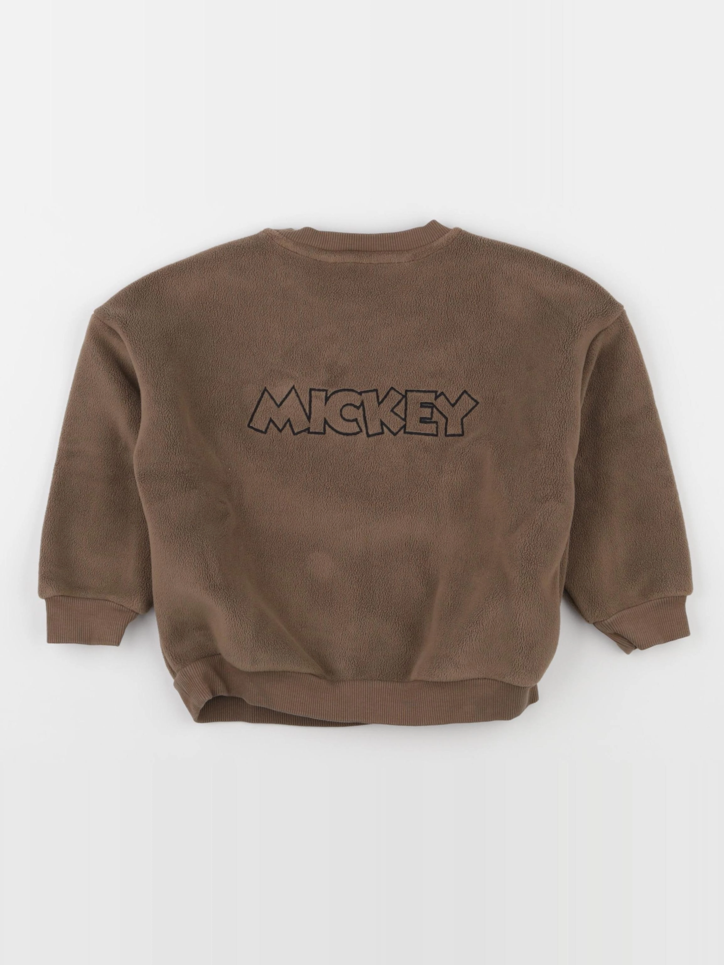 Zara - sweat imprimé au dos marron - 3 ans