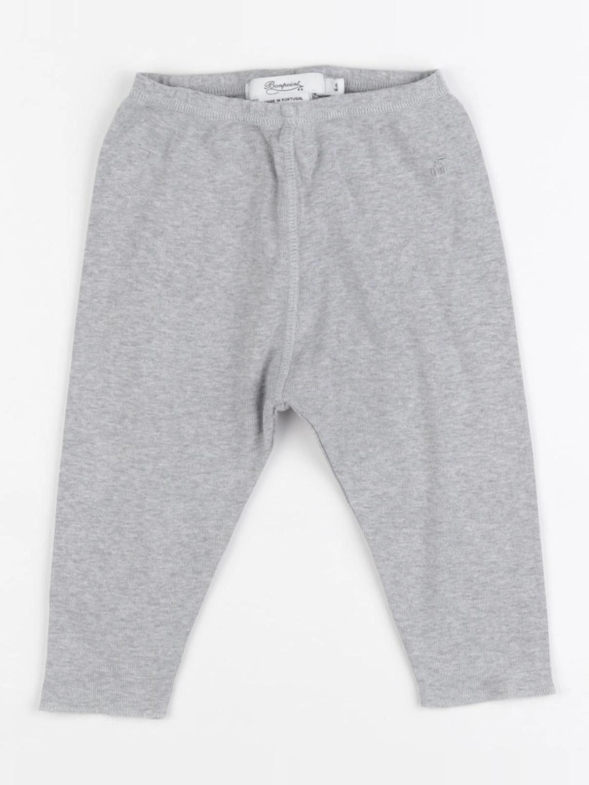Bonpoint - legging gris - 6 mois