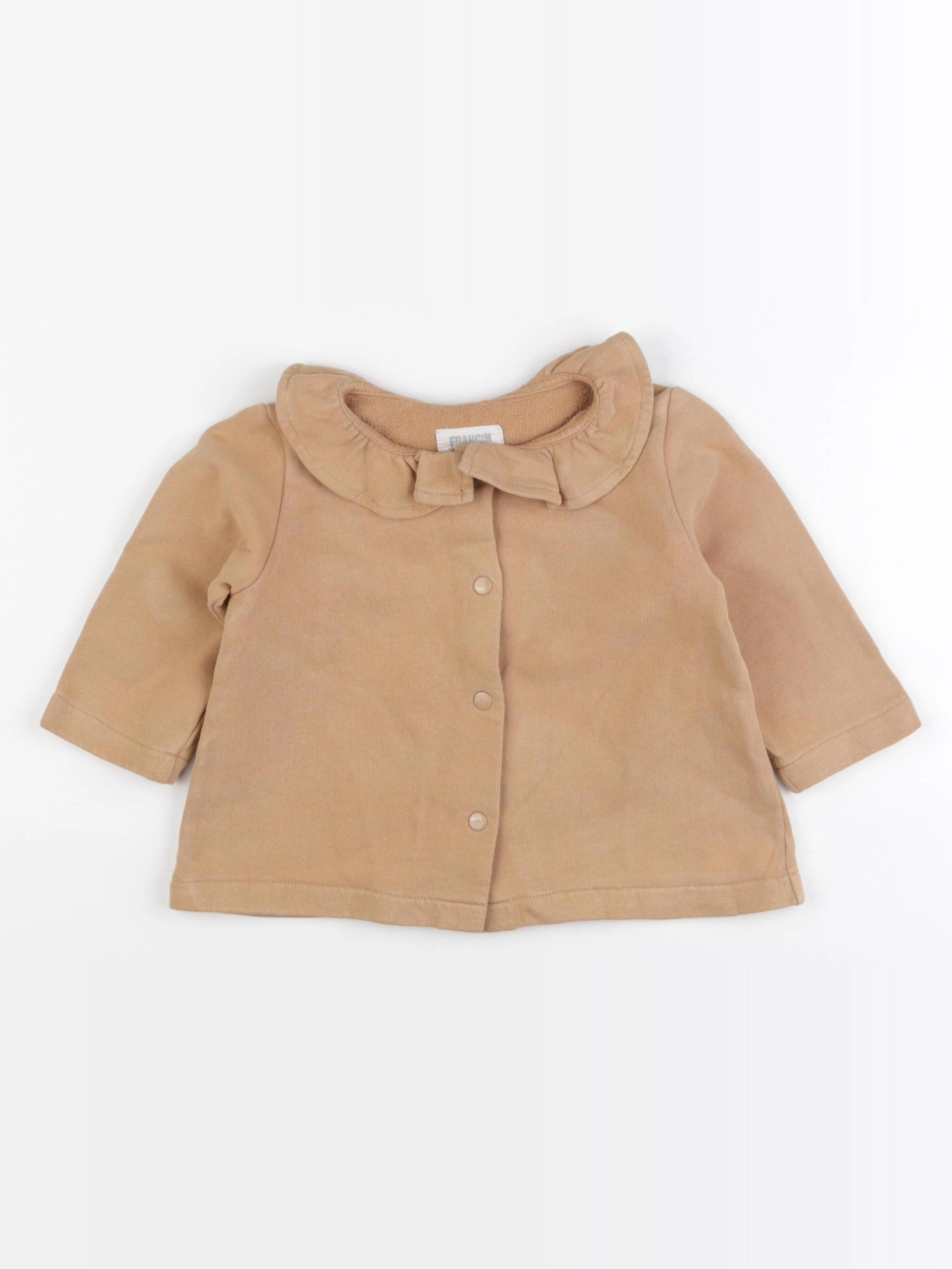 Frangin Frangine - sweat marron - 2 ans
