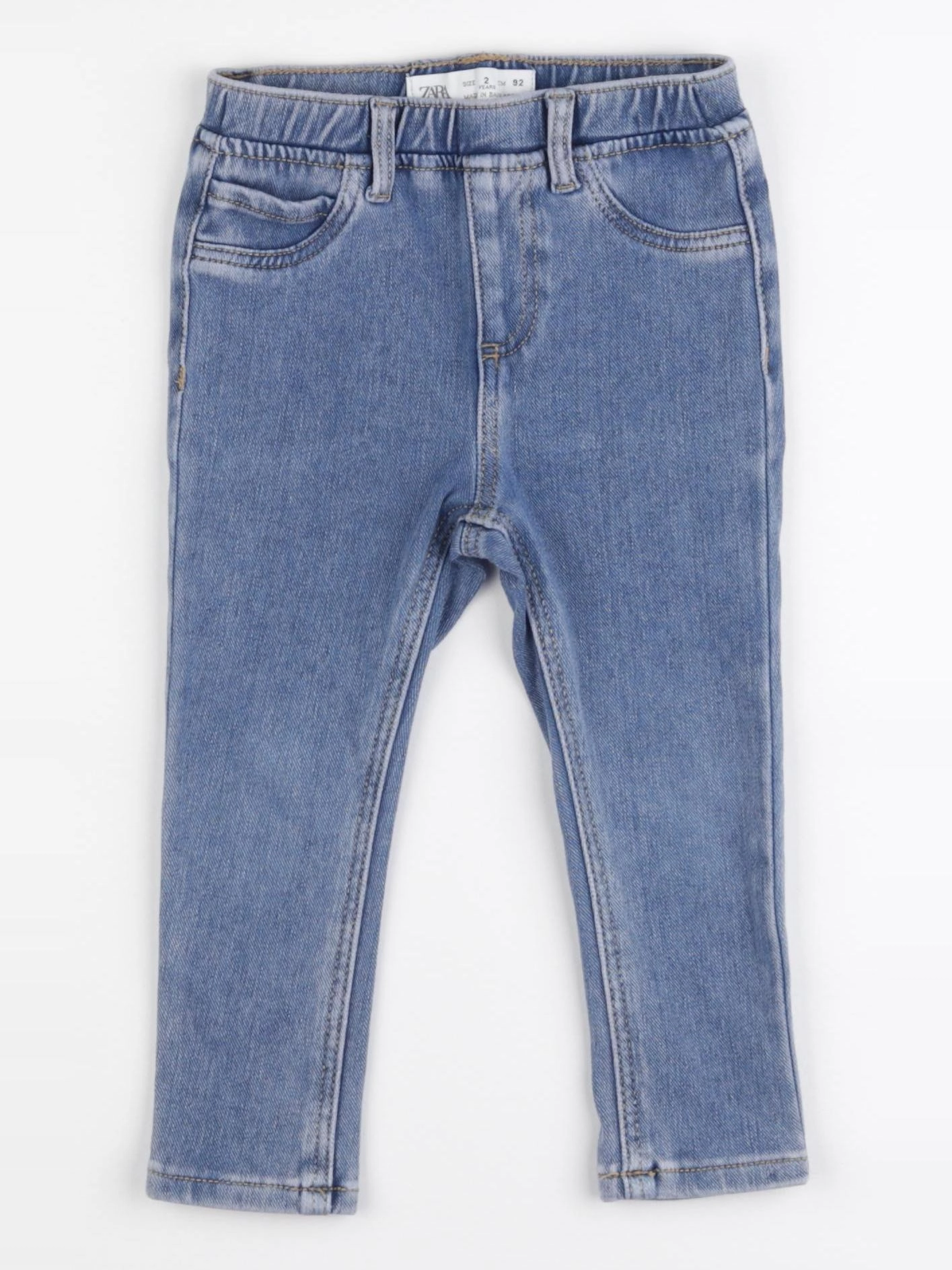 Zara - jegging bleu - 2 ans