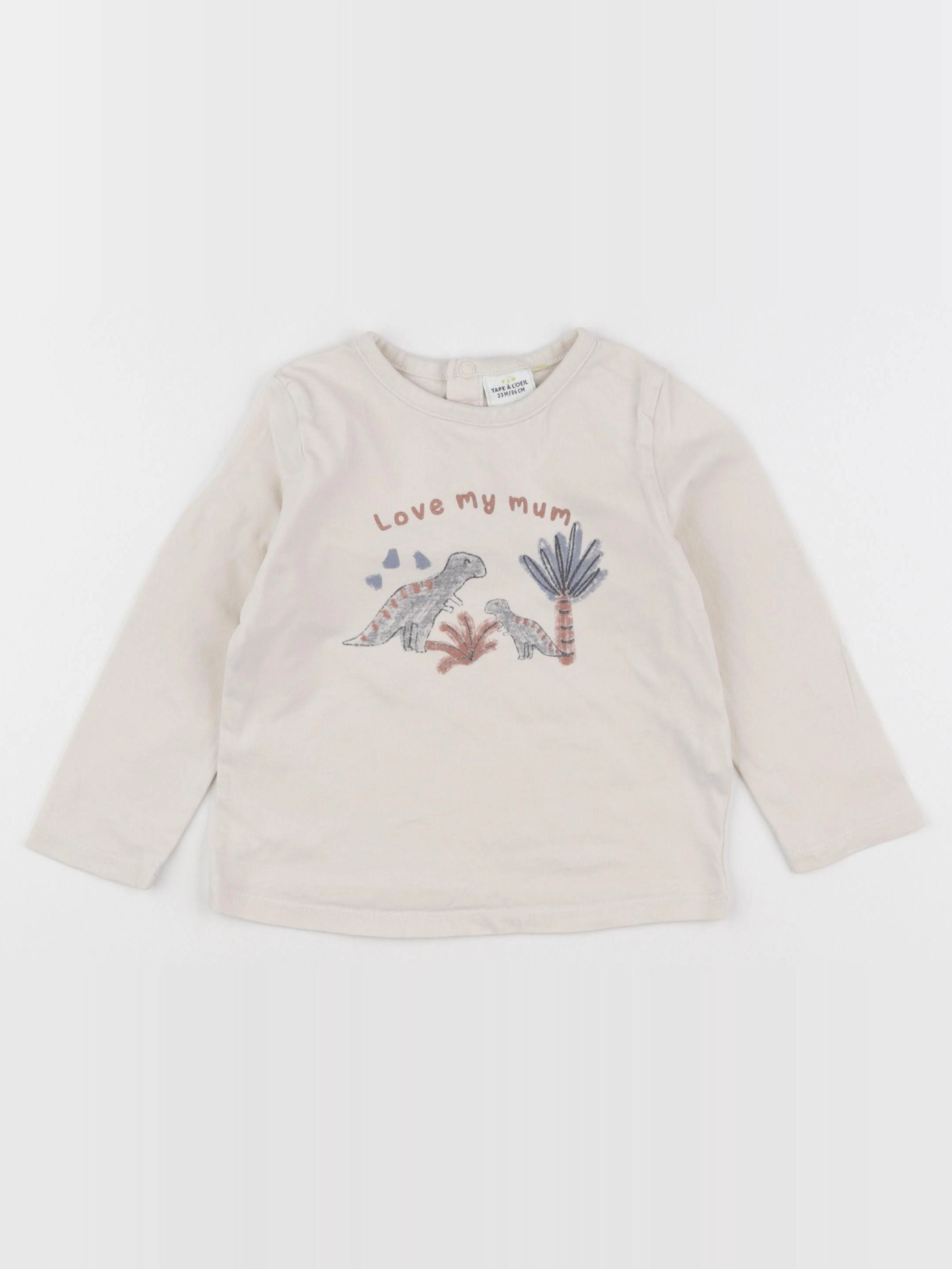 Tape à l'oeil - tee-shirt beige - 24 mois