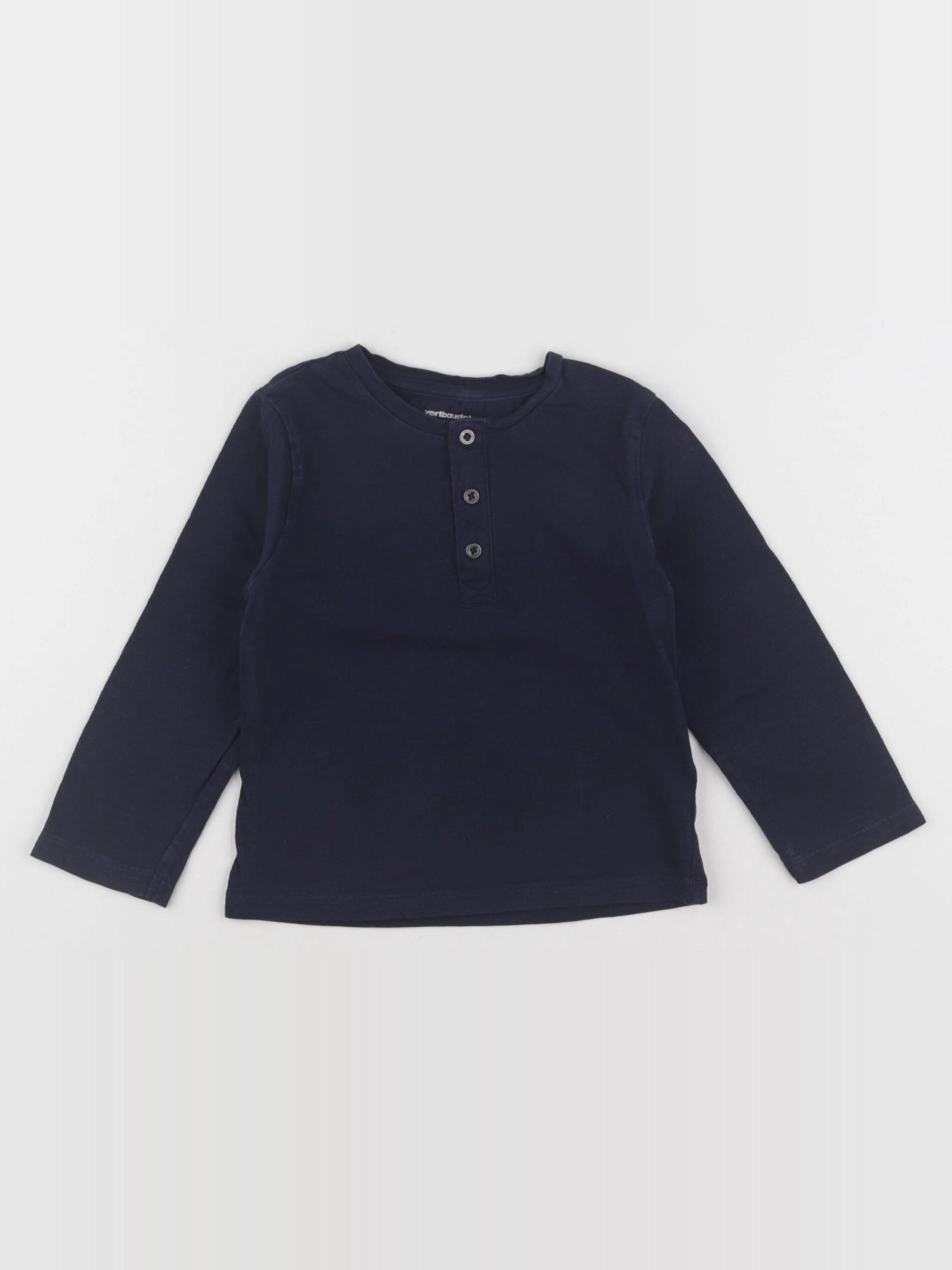 Vertbaudet - tee-shirt bleu - 24 mois